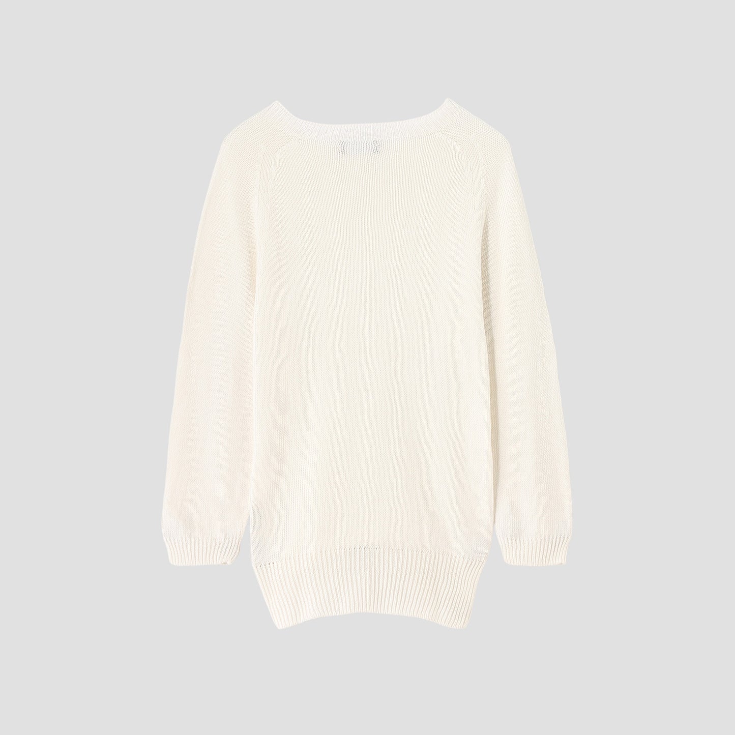 LONG SLEEVE CREW NECK KNIT