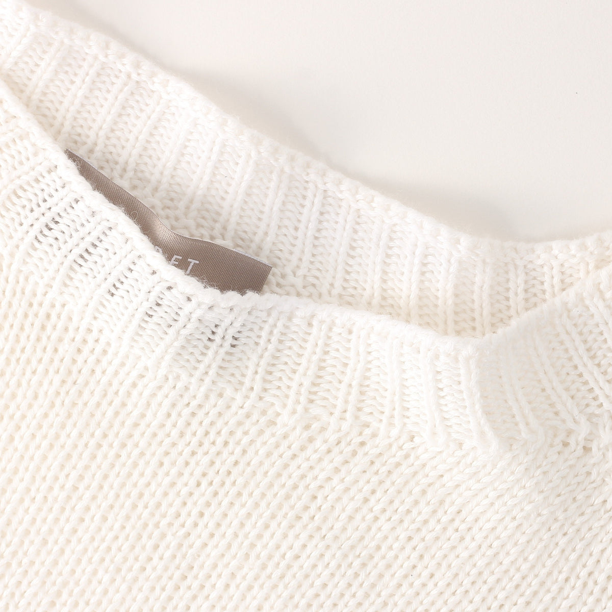 LONG SLEEVE CREW NECK KNIT