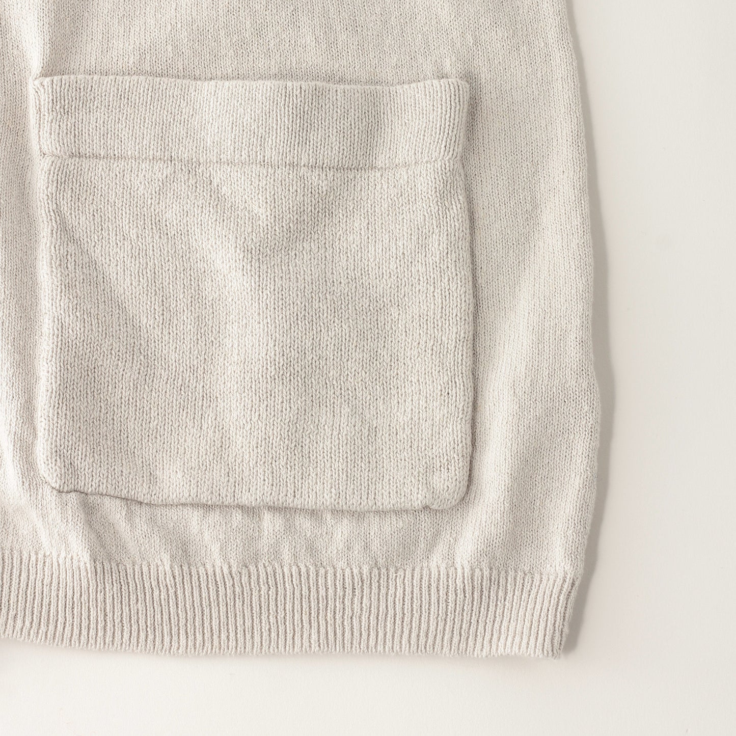 HIGHGAUGE COTTON LINEN KNIT