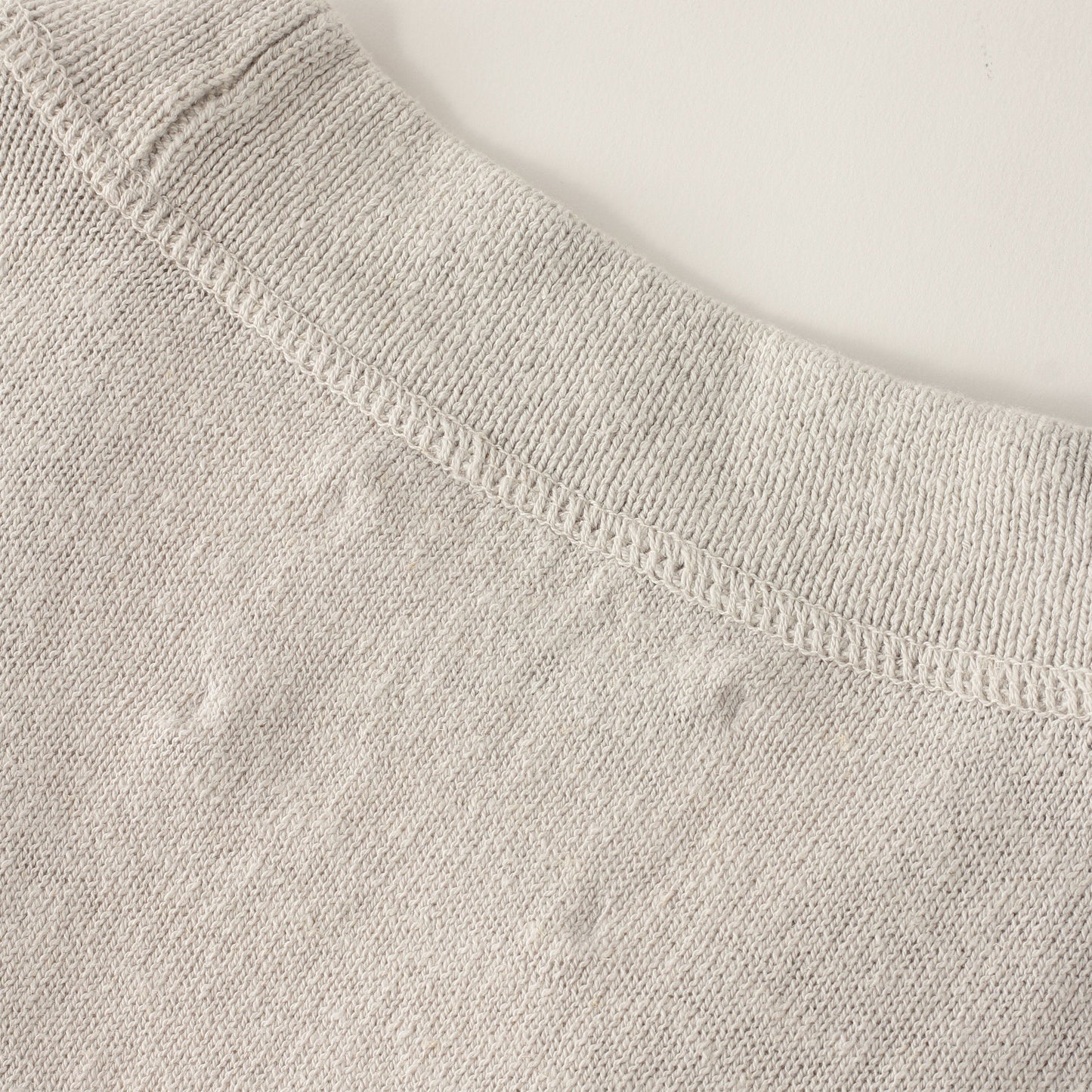 HIGHGAUGE COTTON LINEN KNIT