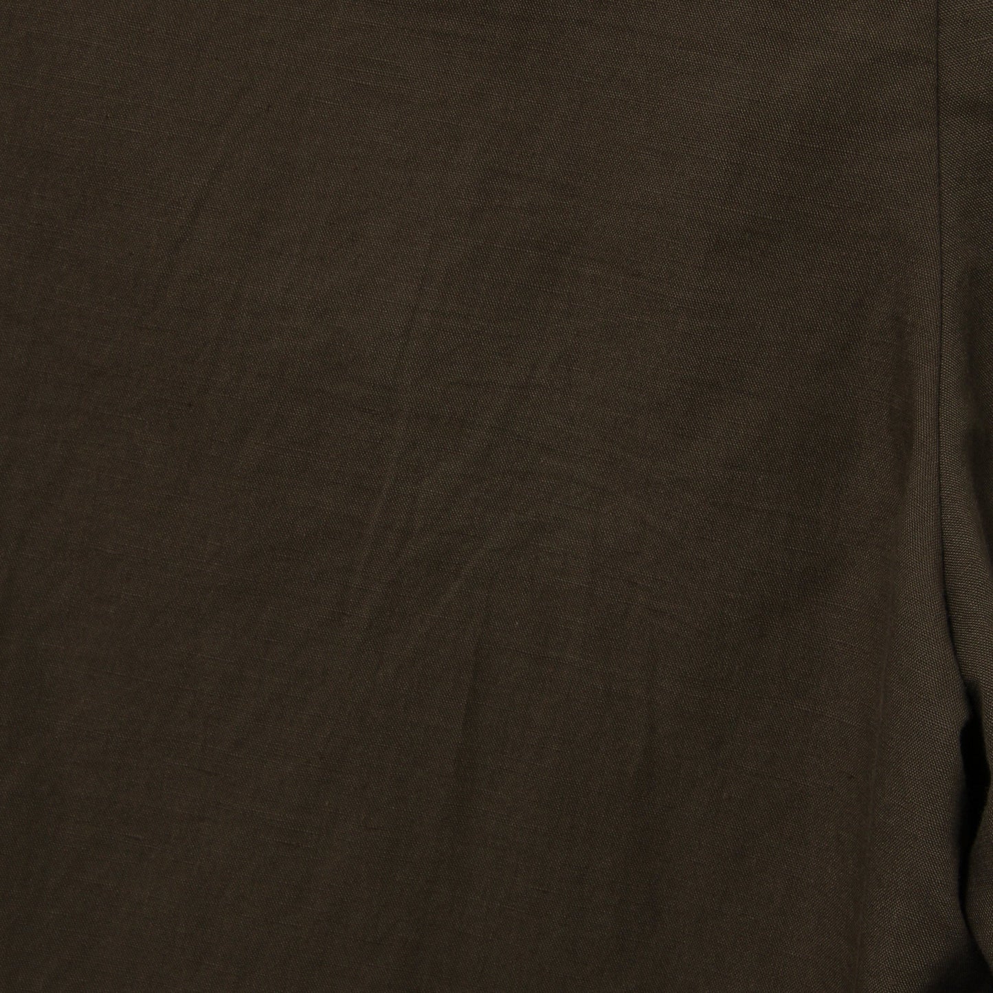 PLAIN WEAVE COTTON LINEN TROUSERS