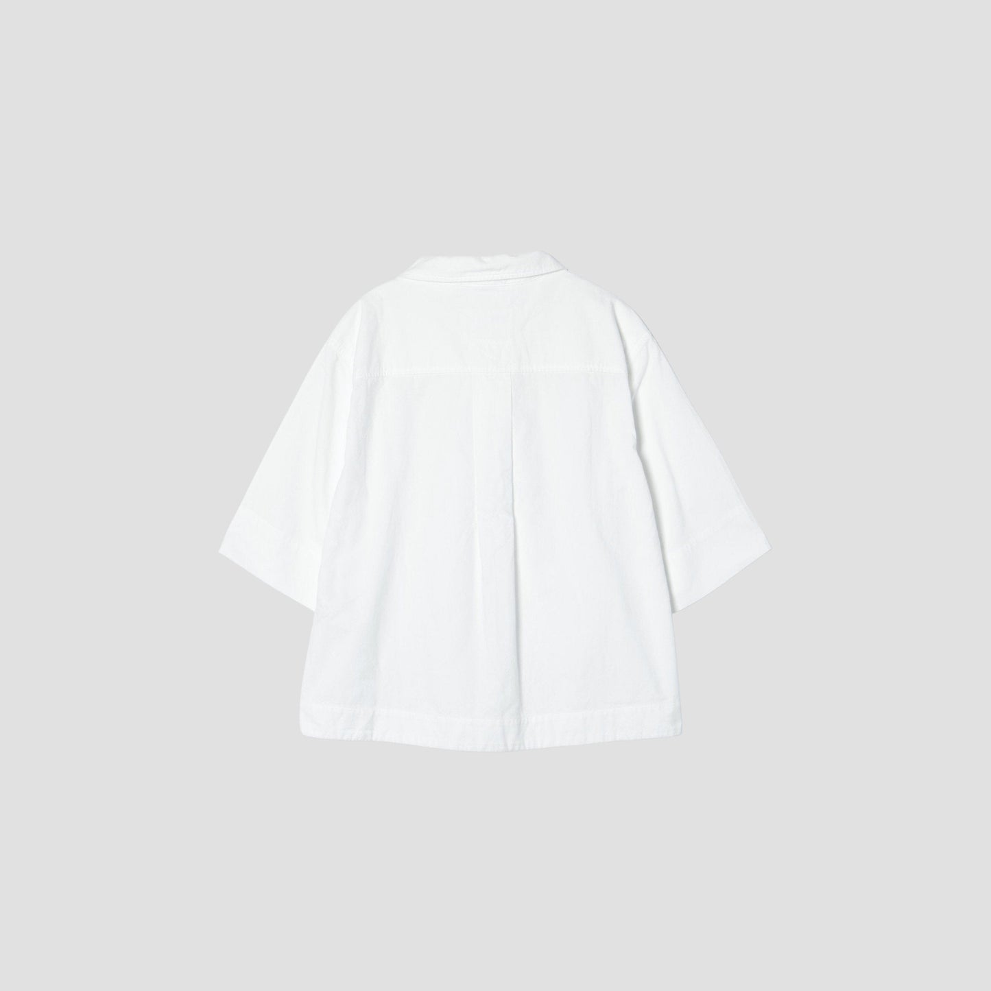 WORN COTTON PLAINWEAVE SHIRT