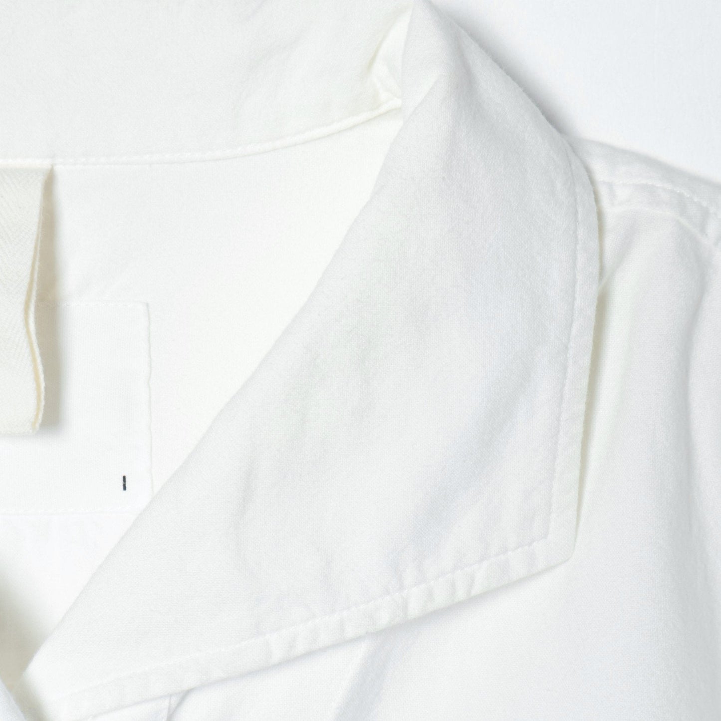 WORN COTTON PLAINWEAVE SHIRT
