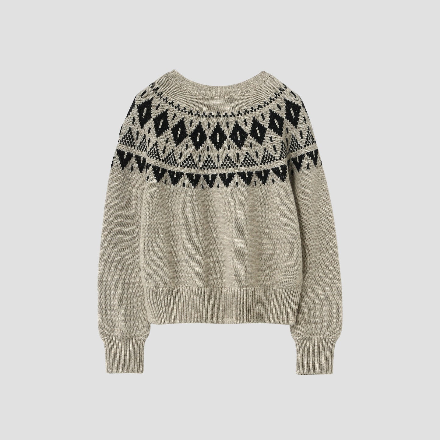 NATURAL WOOL KNIT