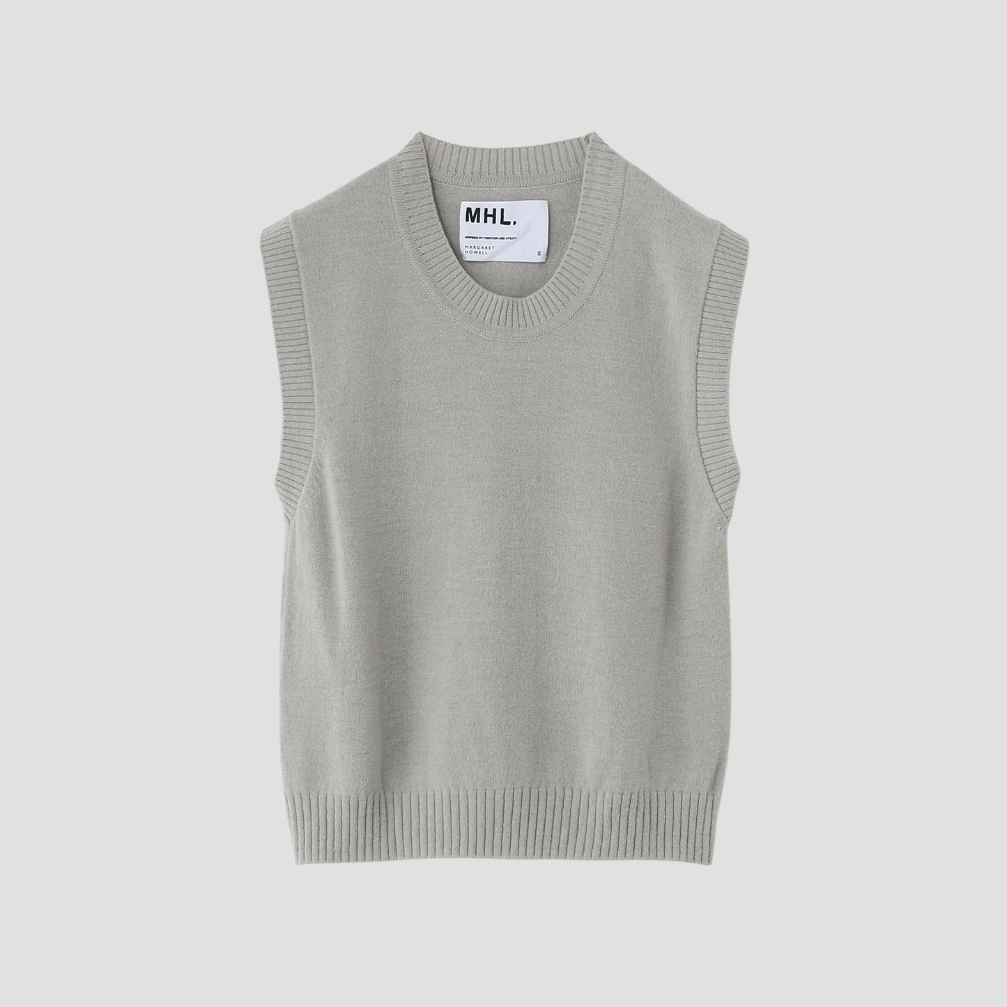 FADED COTTON WOOL KNIT