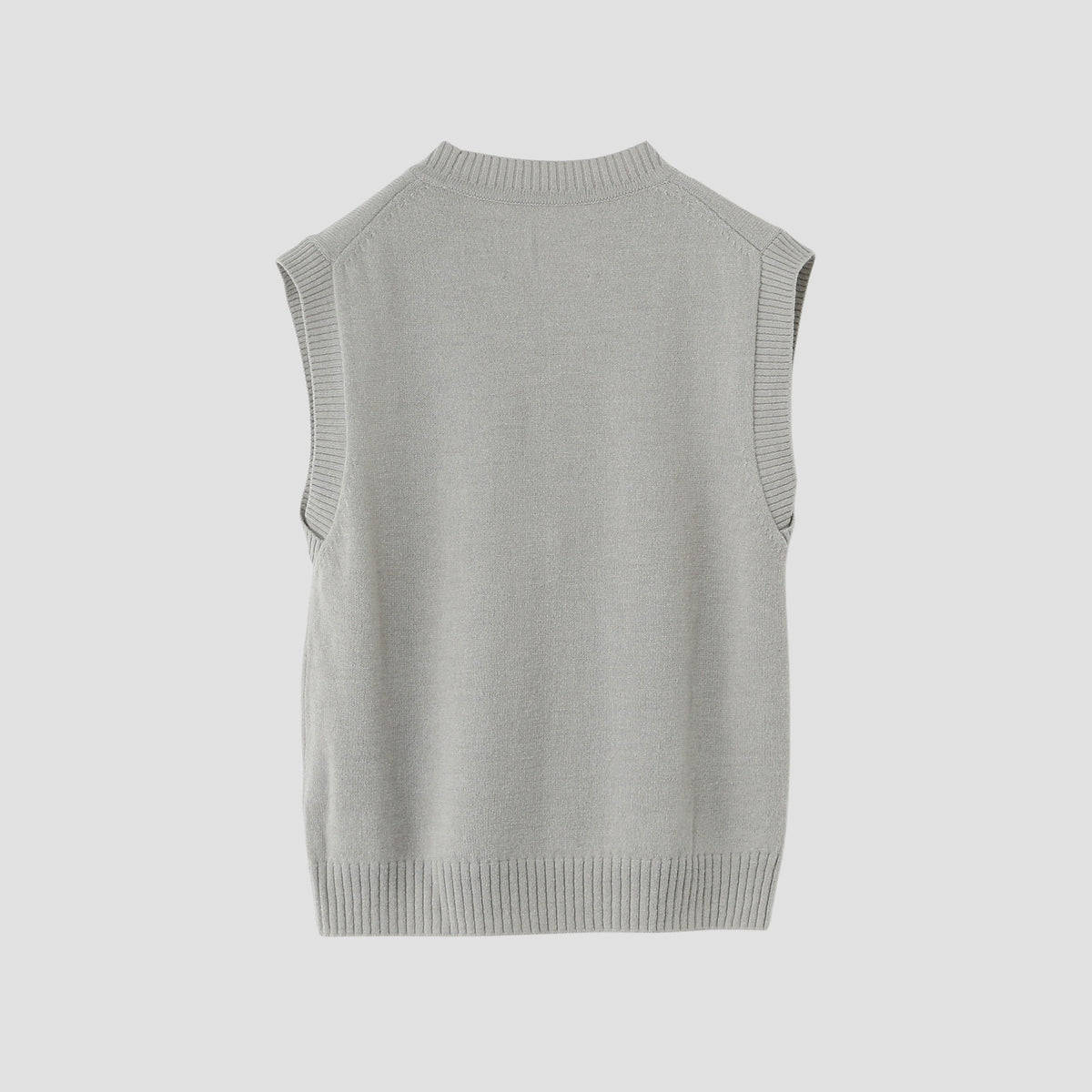 FADED COTTON WOOL KNIT