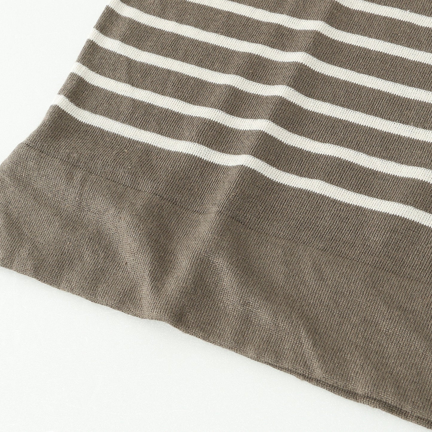 LINEN SILK BOAT NECK KNIT