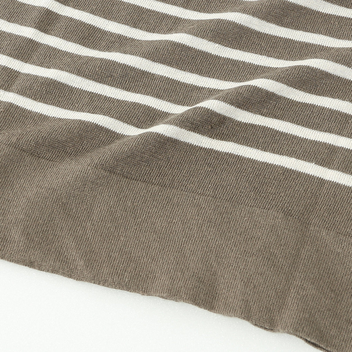 LINEN SILK BOAT NECK KNIT