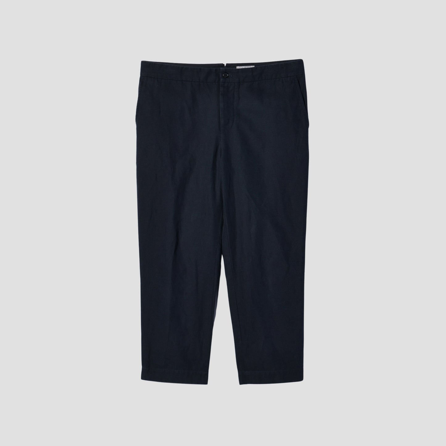 HIGH TWIST COTTON LINEN TROUSERS