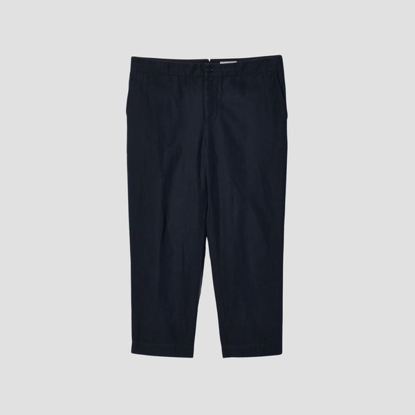 HIGH TWIST COTTON LINEN TROUSERS