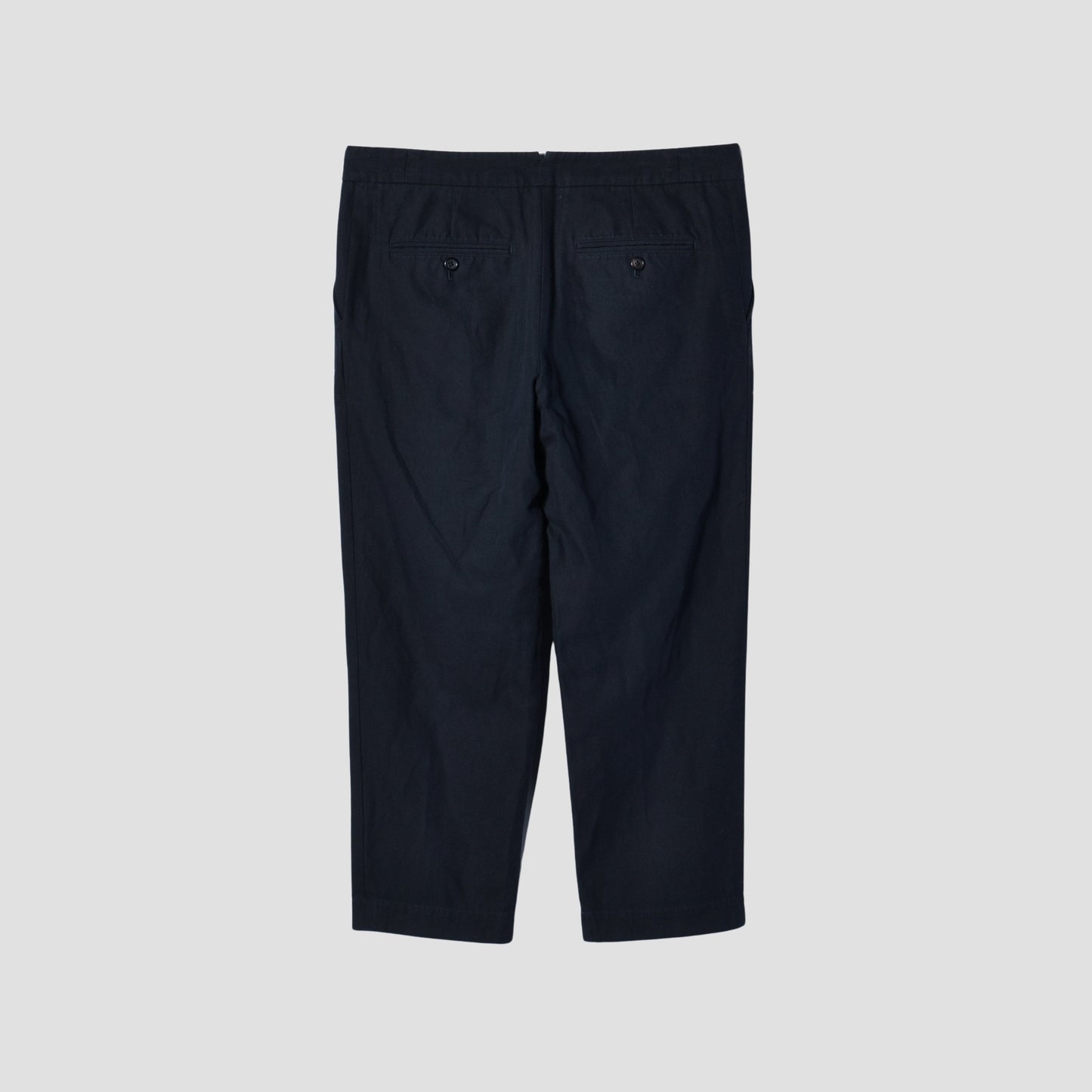 HIGH TWIST COTTON LINEN TROUSERS
