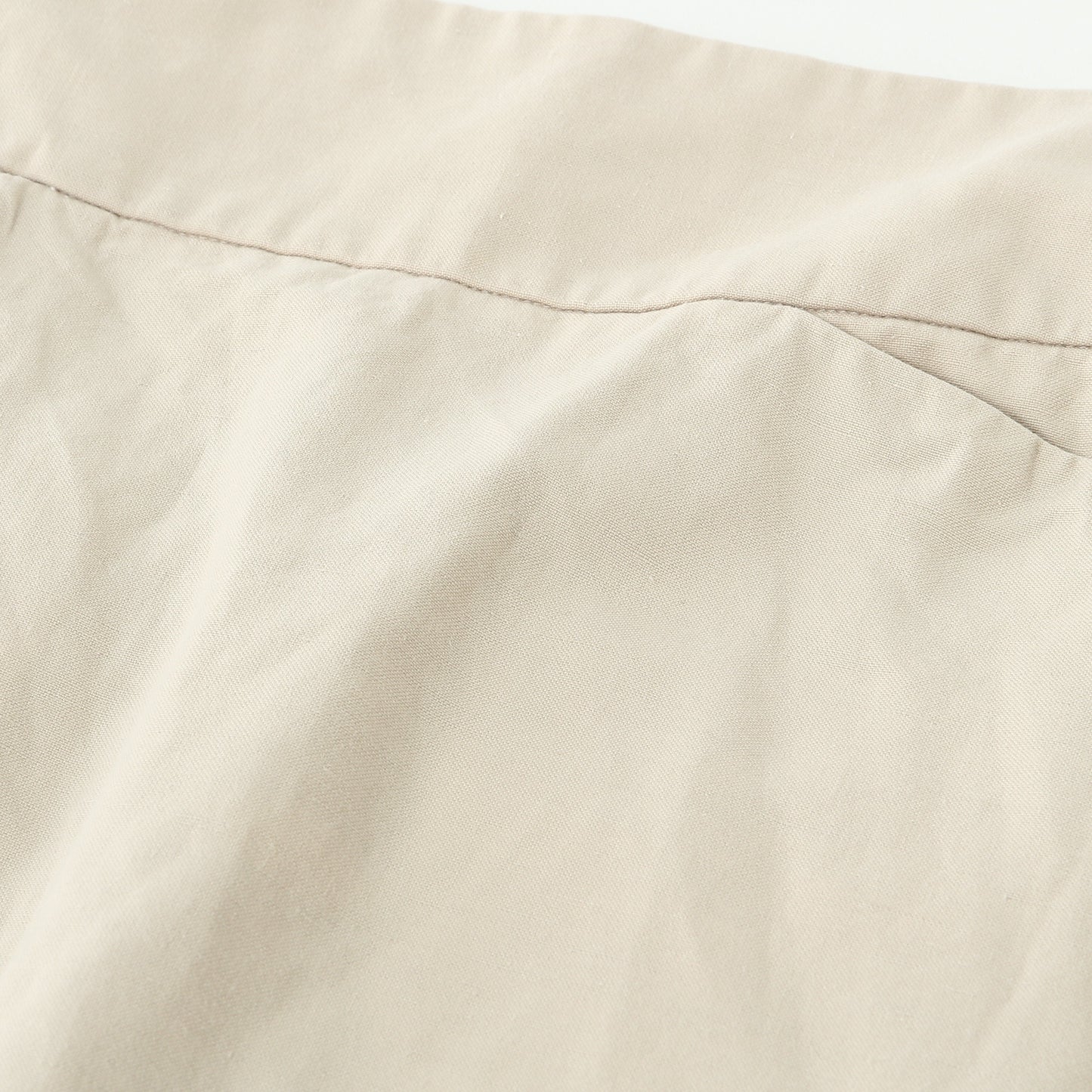 COTTON LINEN OXFORD SKIRT