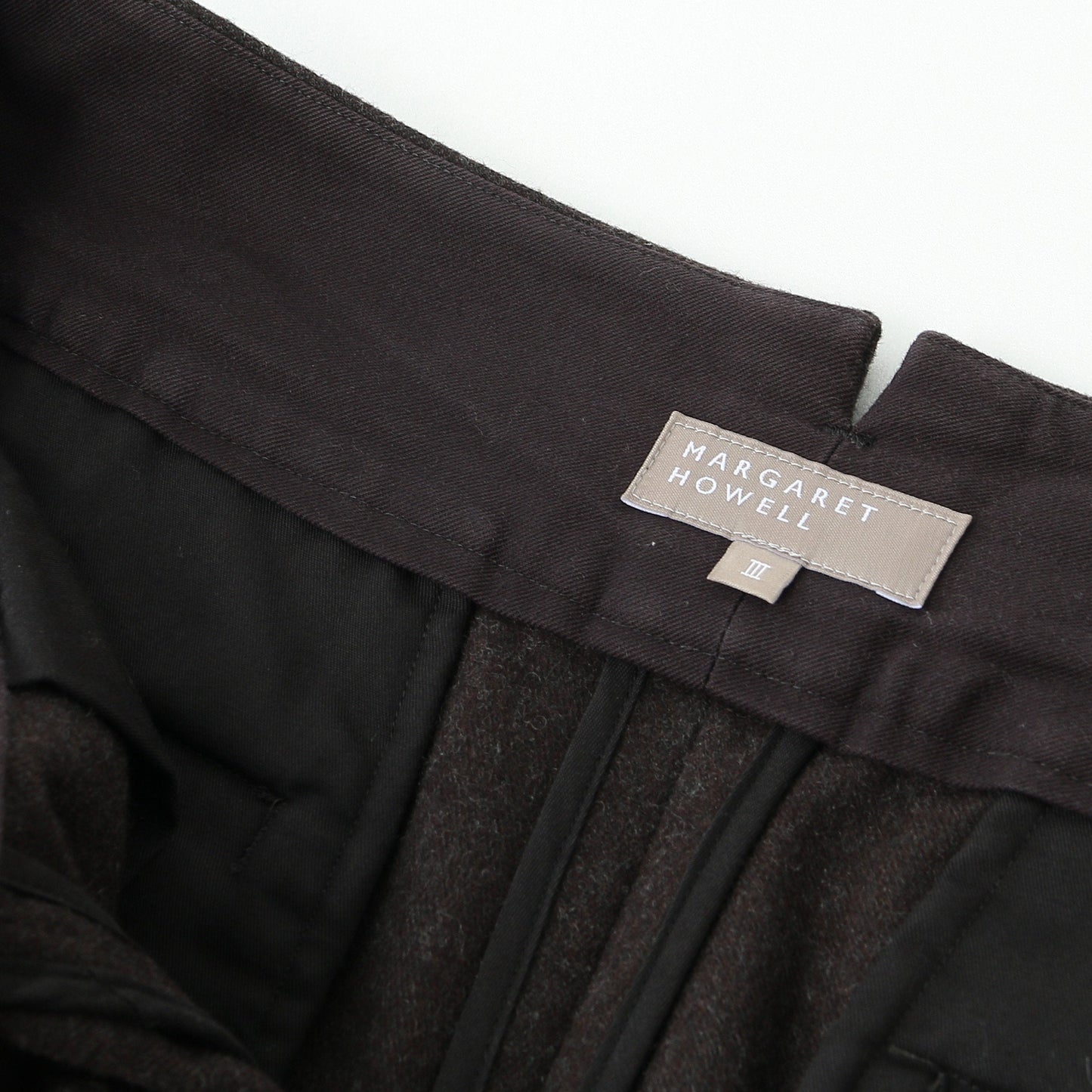 LIGHT FLANNEL TROUSERS