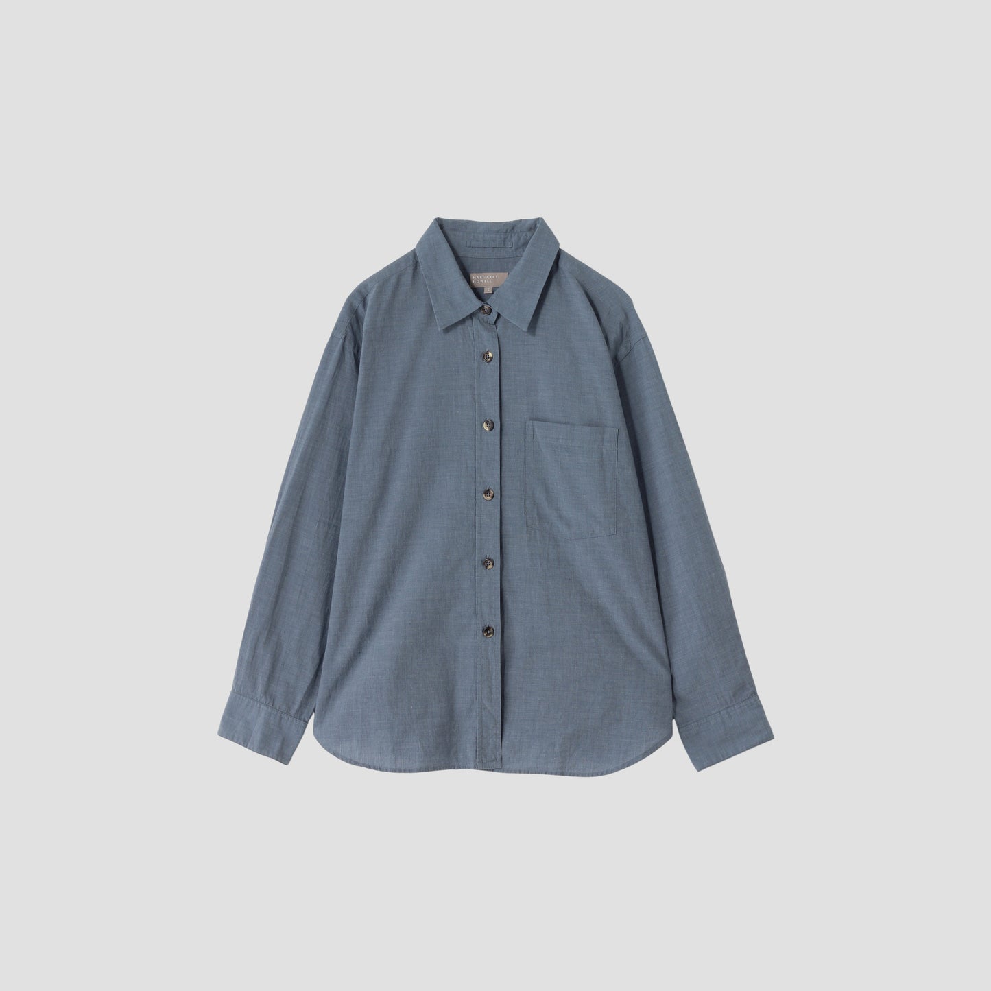 FINE COTTON CHAMBRAY SHIRT