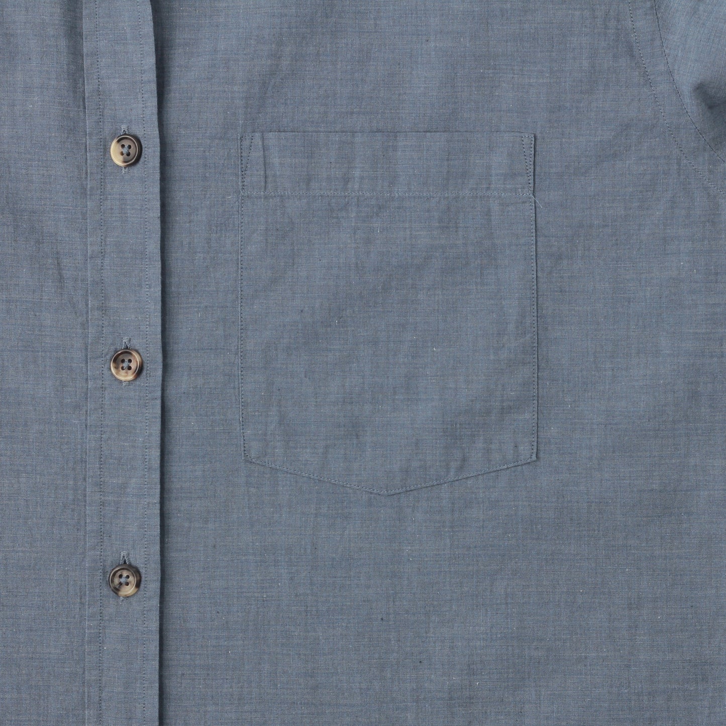 FINE COTTON CHAMBRAY SHIRT
