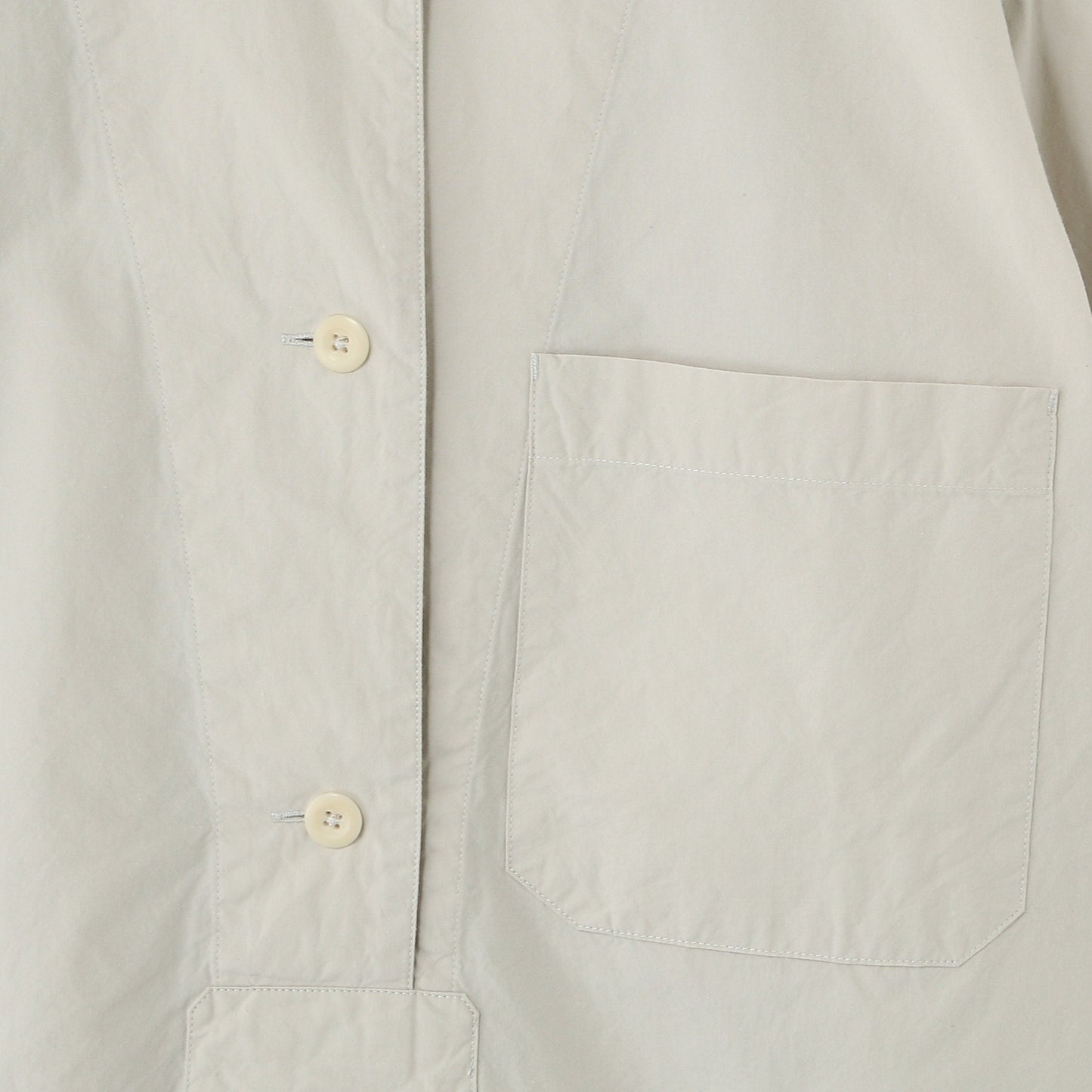 ORGANIC COTTON PLAINWEAVE SHIRT