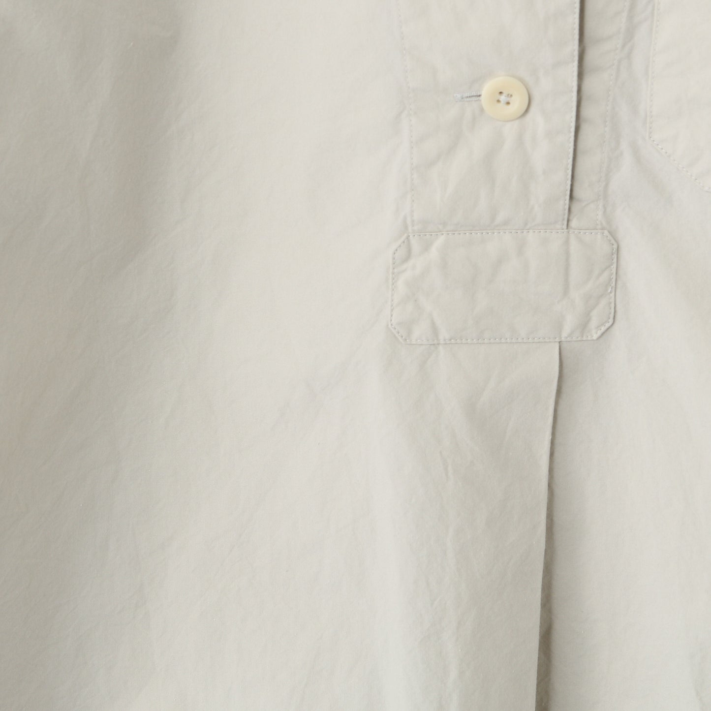 ORGANIC COTTON PLAINWEAVE SHIRT