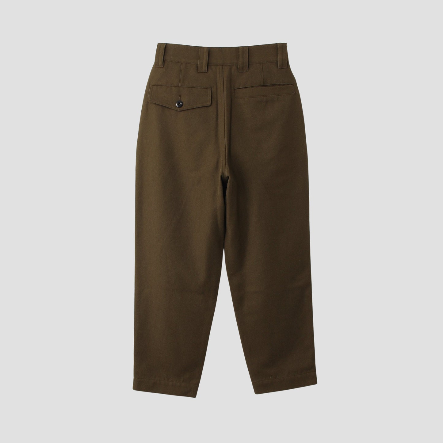 LIGHT COTTON WOOL DRILL TROUSERS