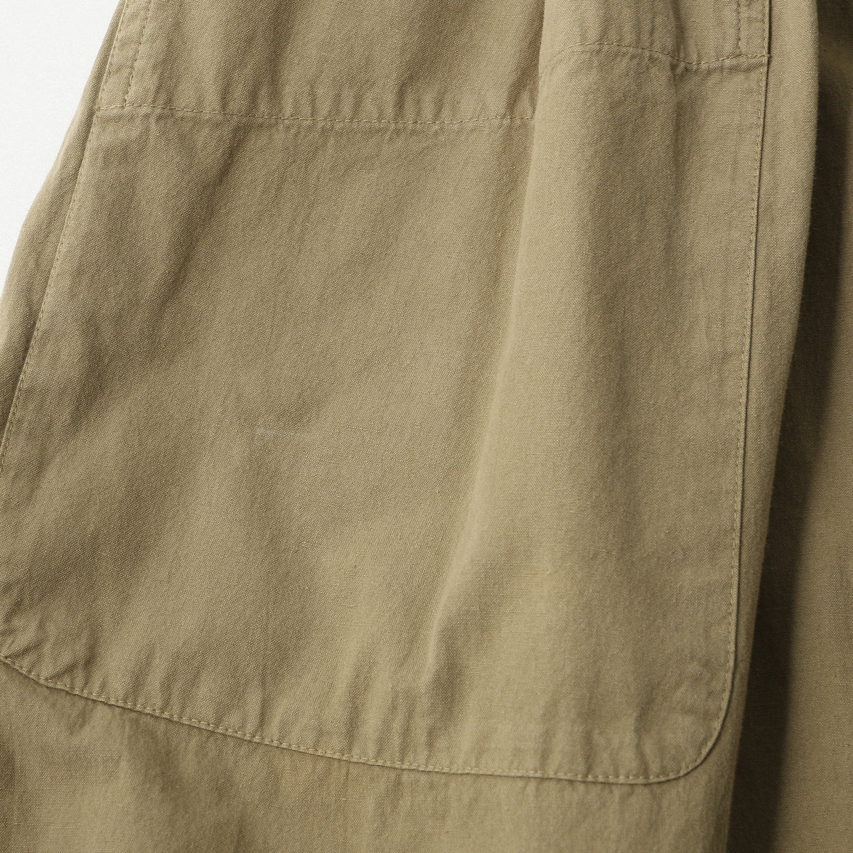 GARMENT DYE VINTAGE POPLIN SKIRT