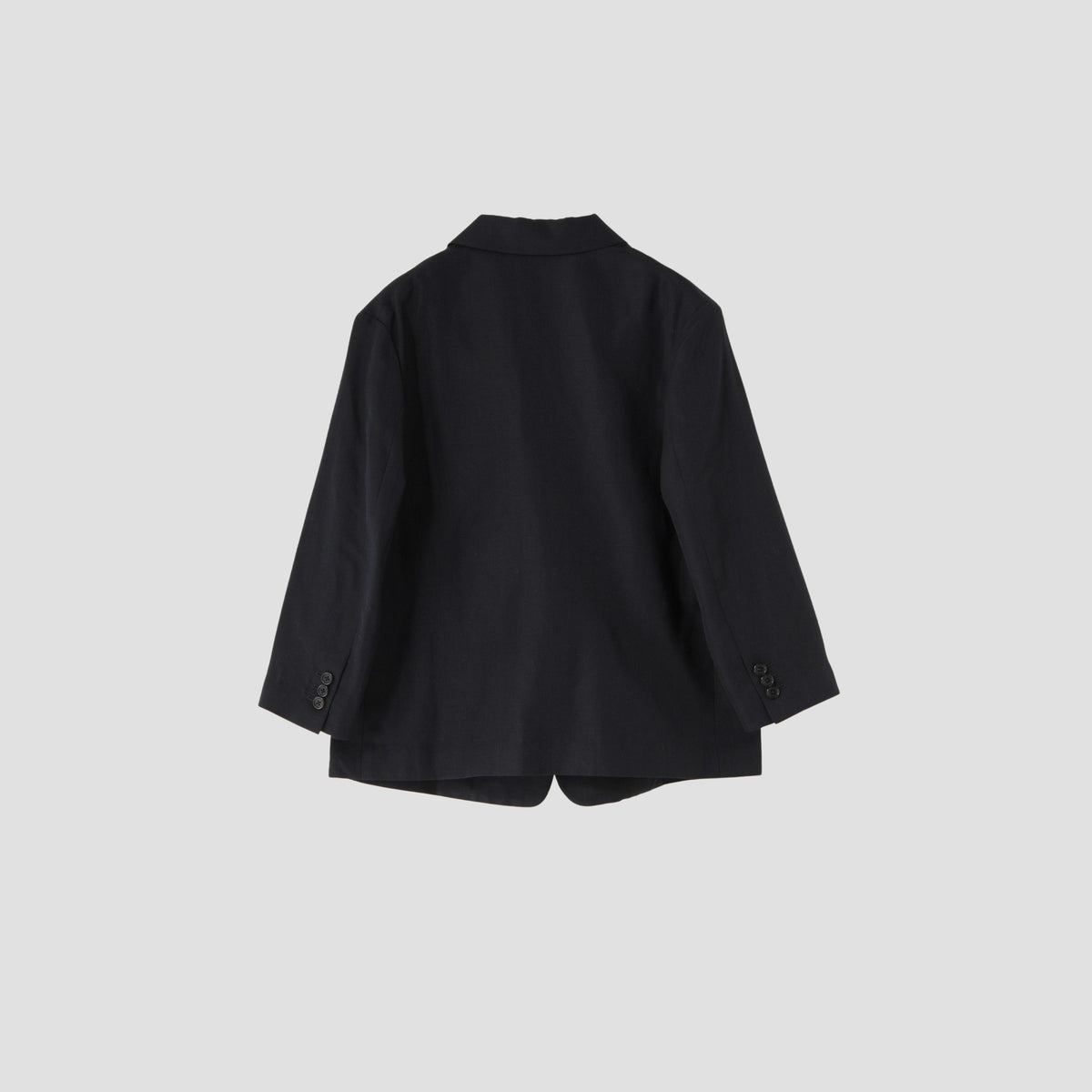 LINEN WOOL HOPSACK JACKET