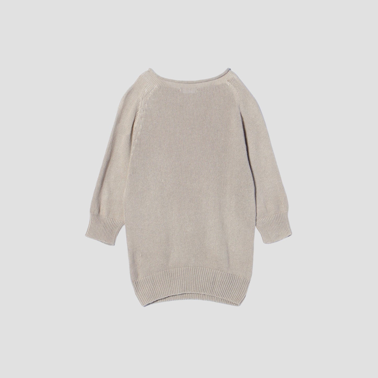 CAST OFF ROLL NECK KNIT