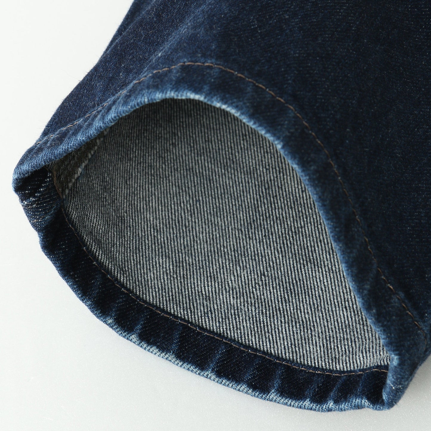 PURE INDIGO DENIM TROUSERS