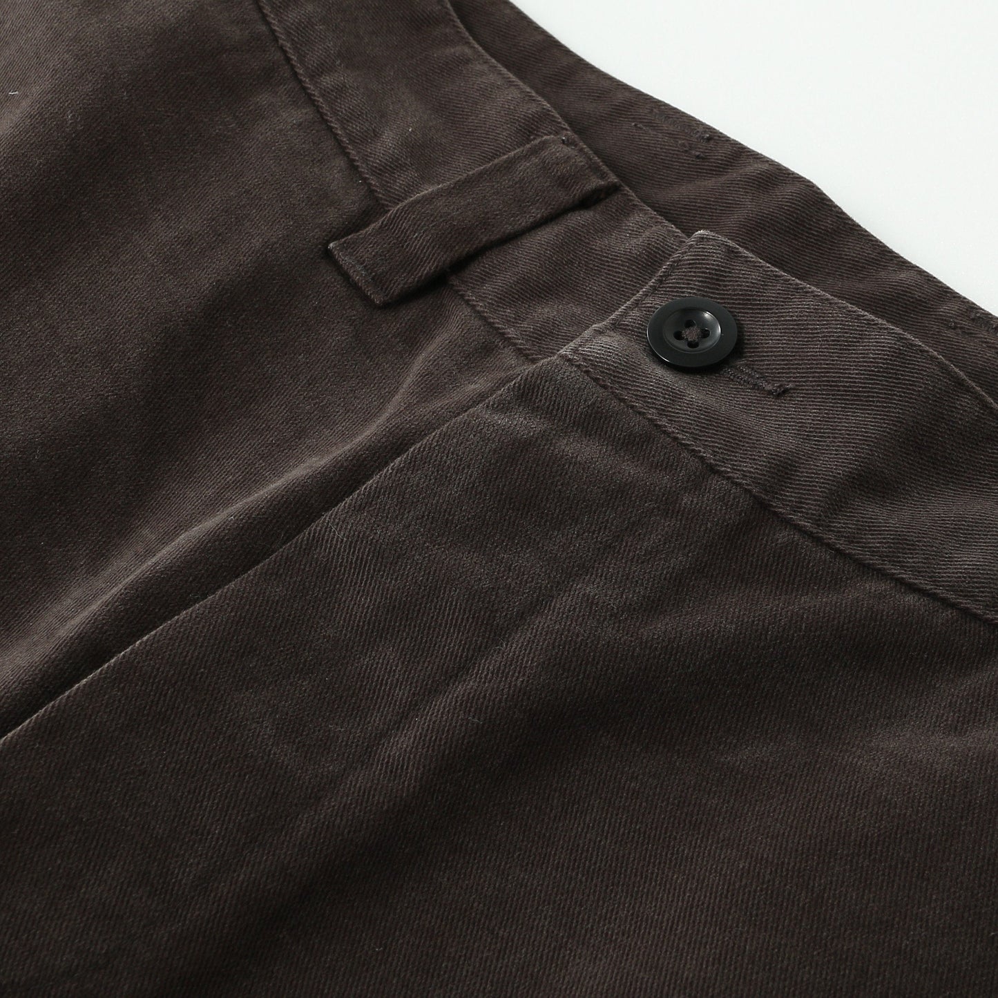 BRUSHED COTTON DRILL TROUSERS