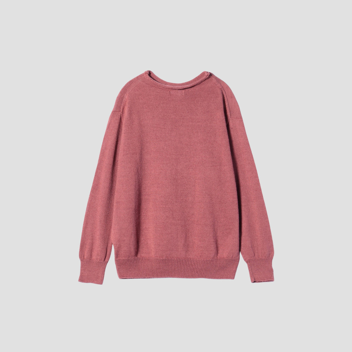 WOOL LINEN JUMPER KNIT