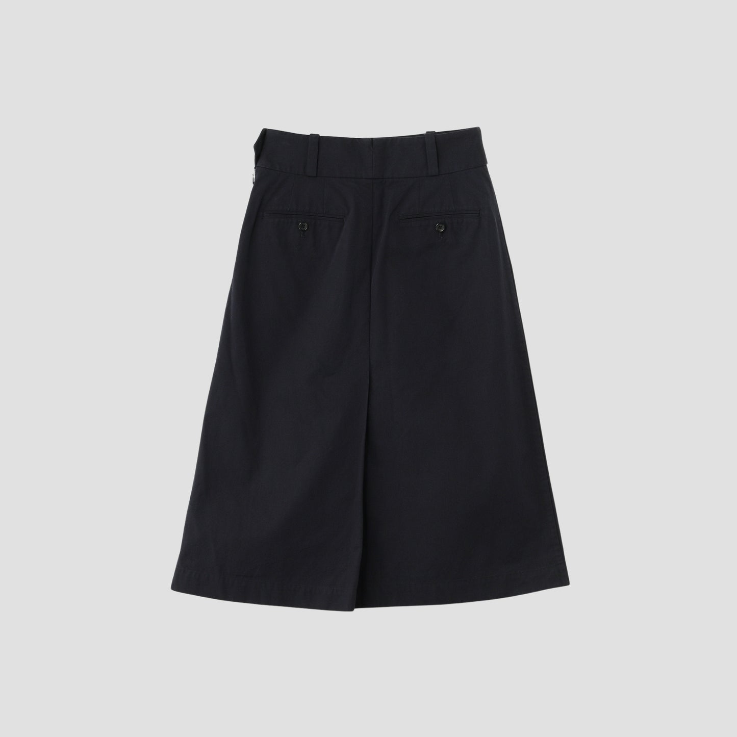 COTTON GABARDINE SKIRT