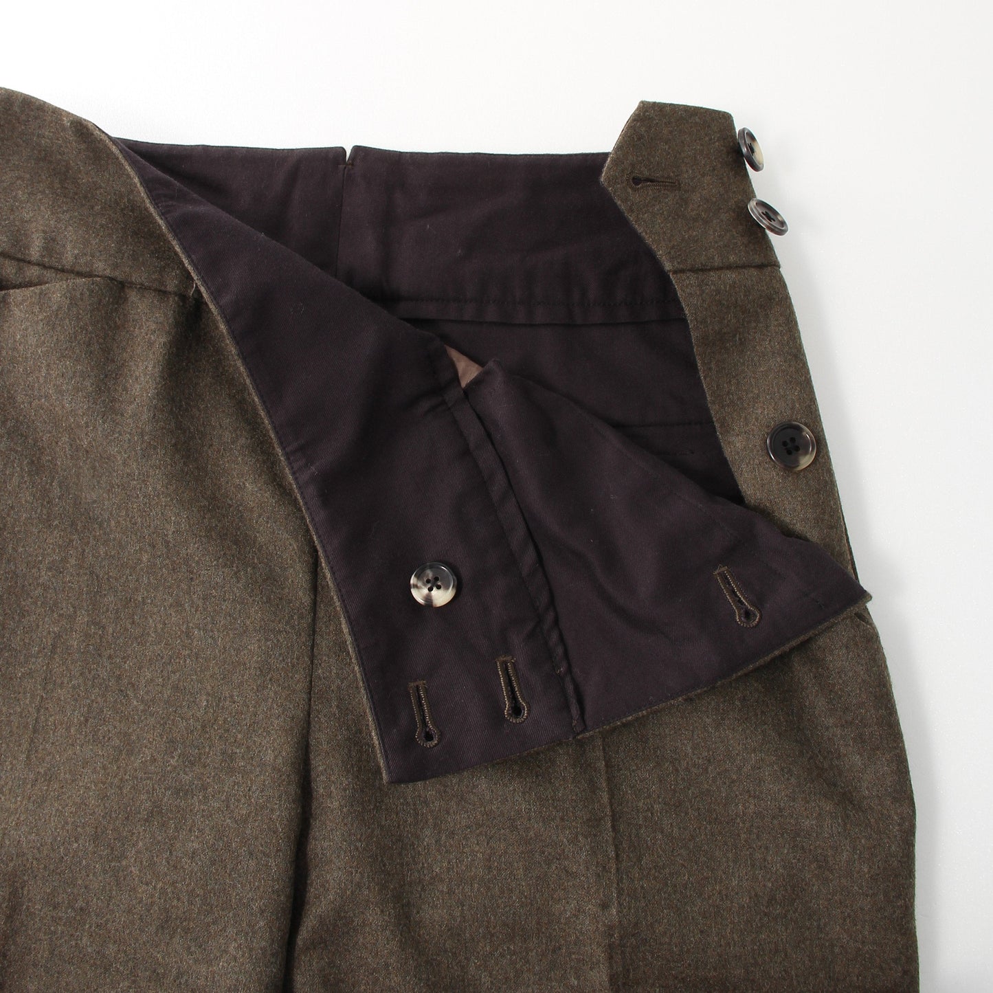 LIGHTWEIGHT FLANNEL TROUSERS
