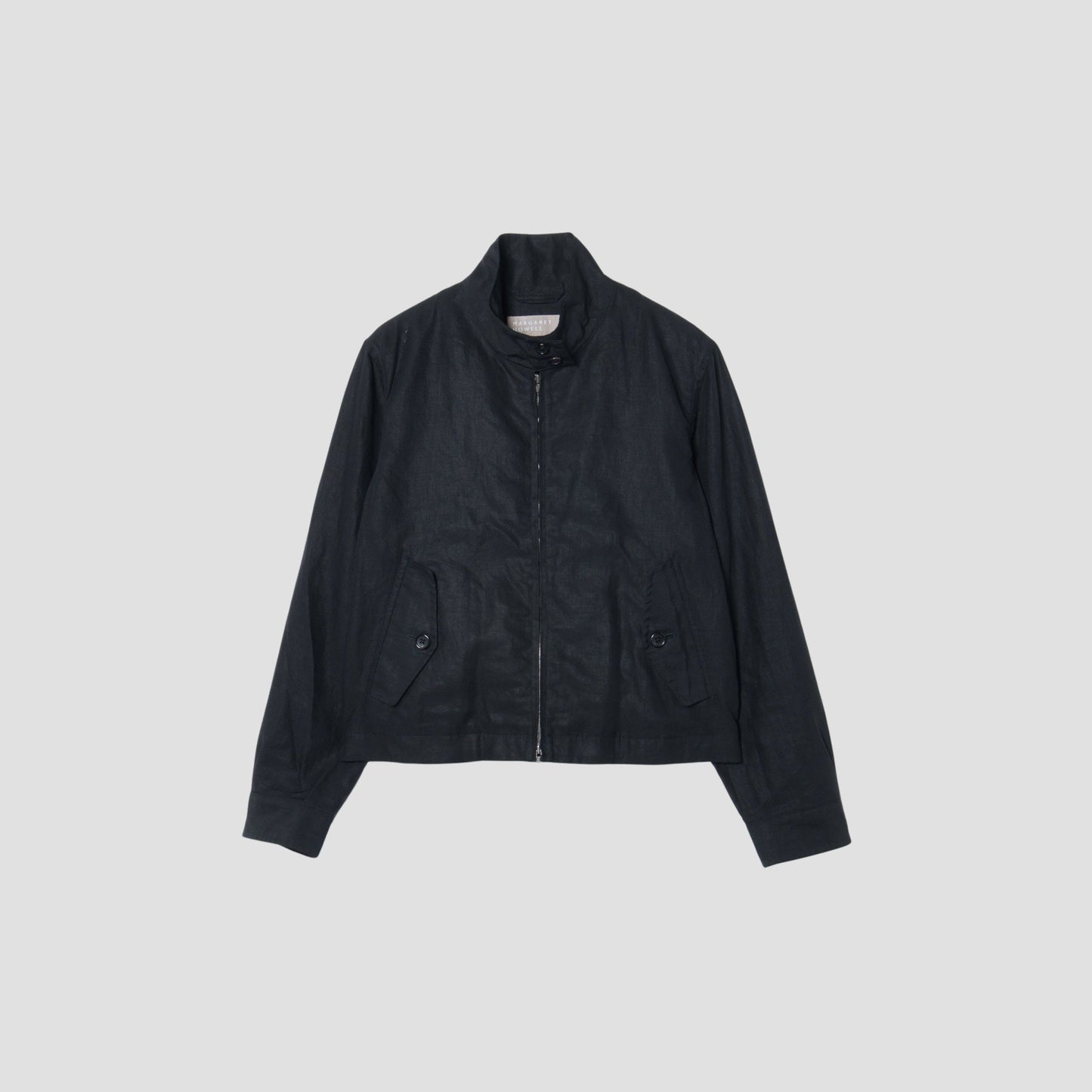 DENSE LINEN POPLIN BLOUSON
