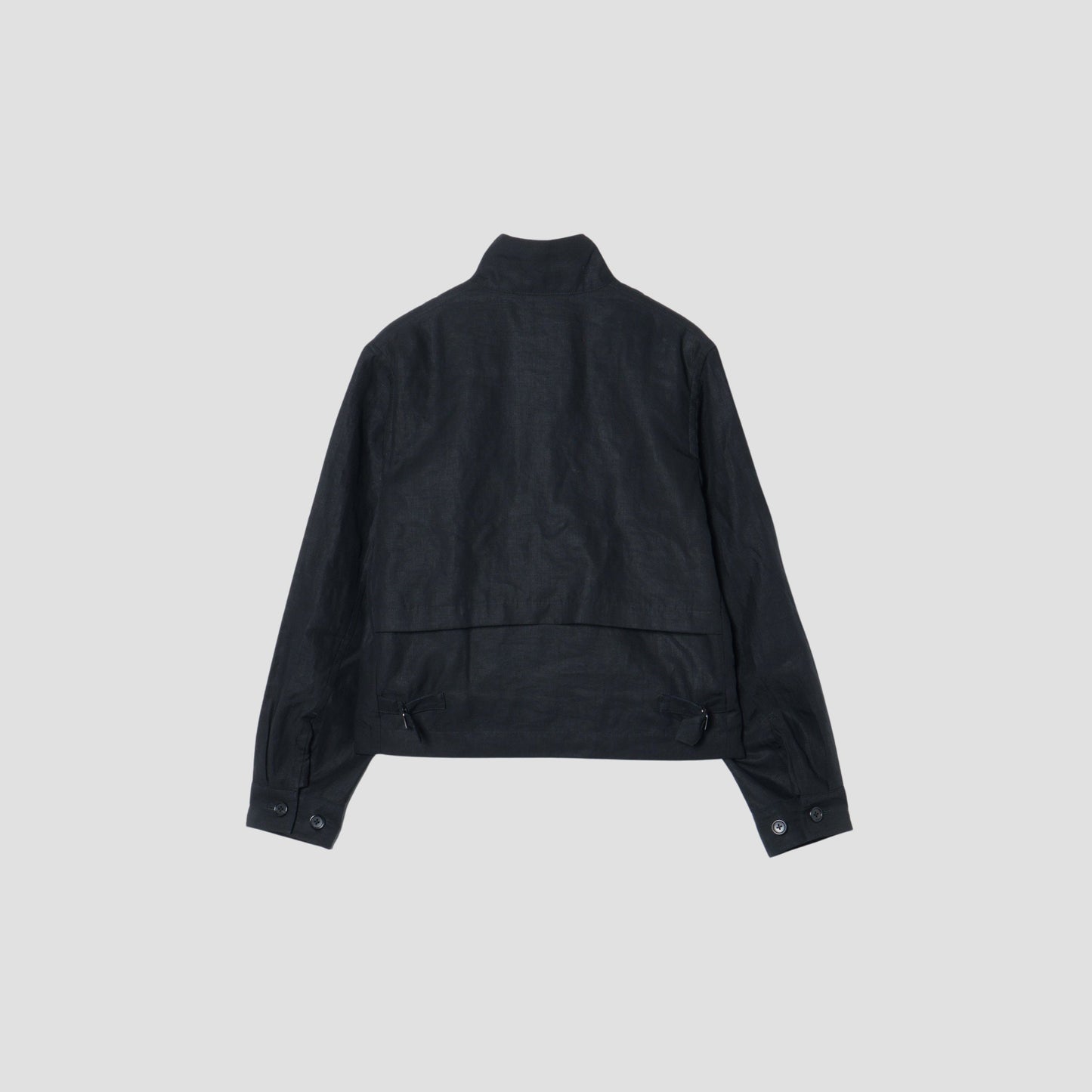 DENSE LINEN POPLIN BLOUSON
