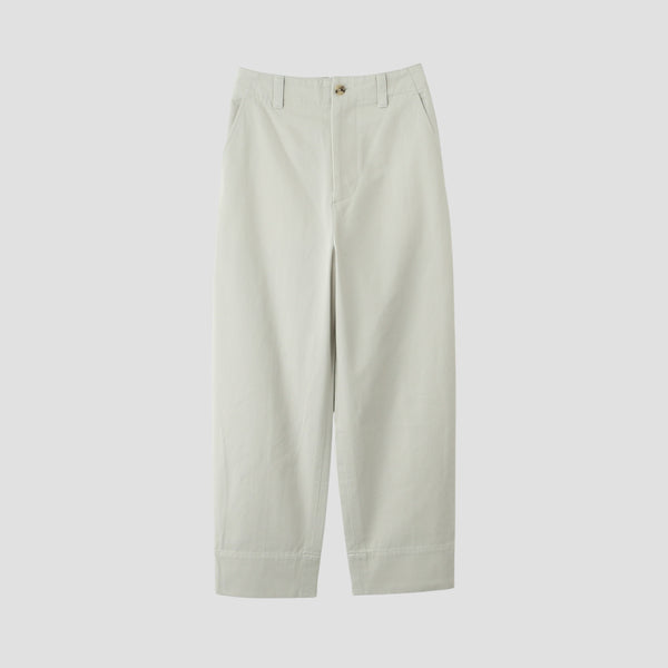 ORGANIC COTTON TWILL TROUSERS