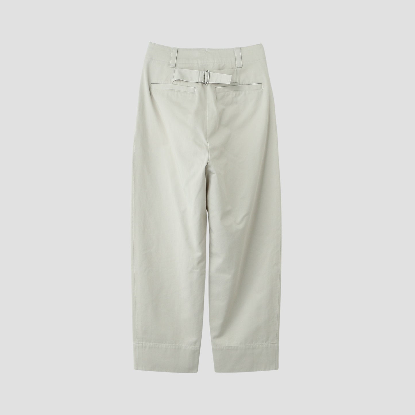 ORGANIC COTTON TWILL TROUSERS