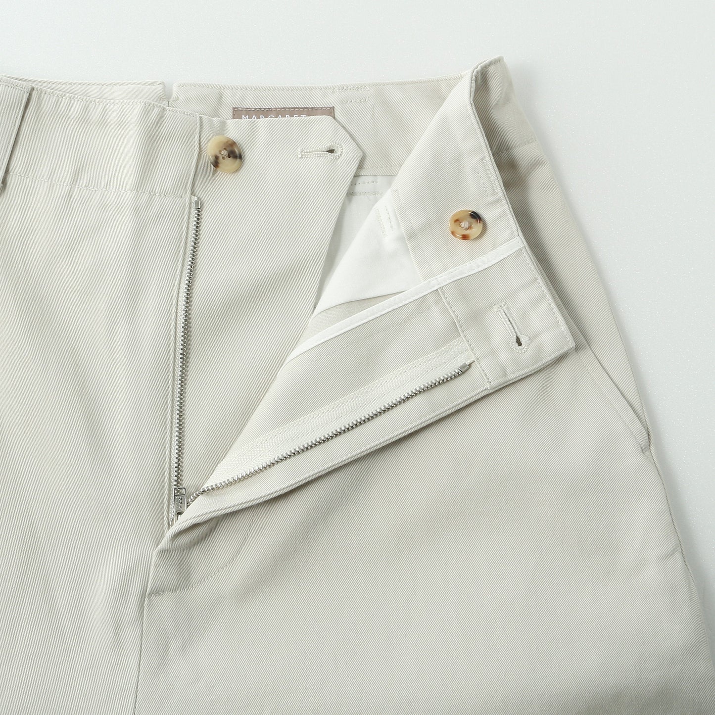 ORGANIC COTTON TWILL TROUSERS
