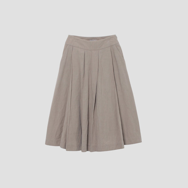 FINE LINEN COTTON SKIRT