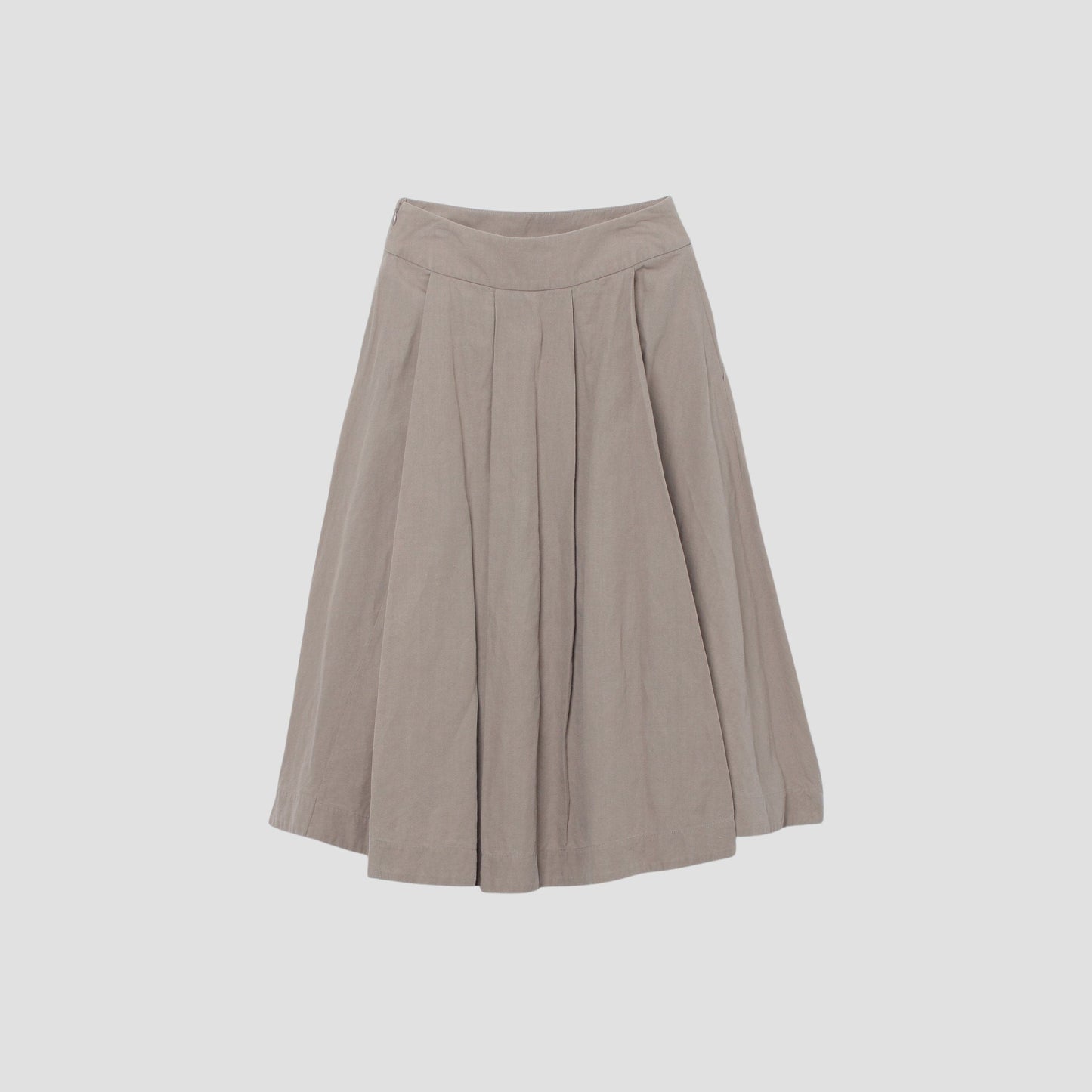 FINE LINEN COTTON SKIRT