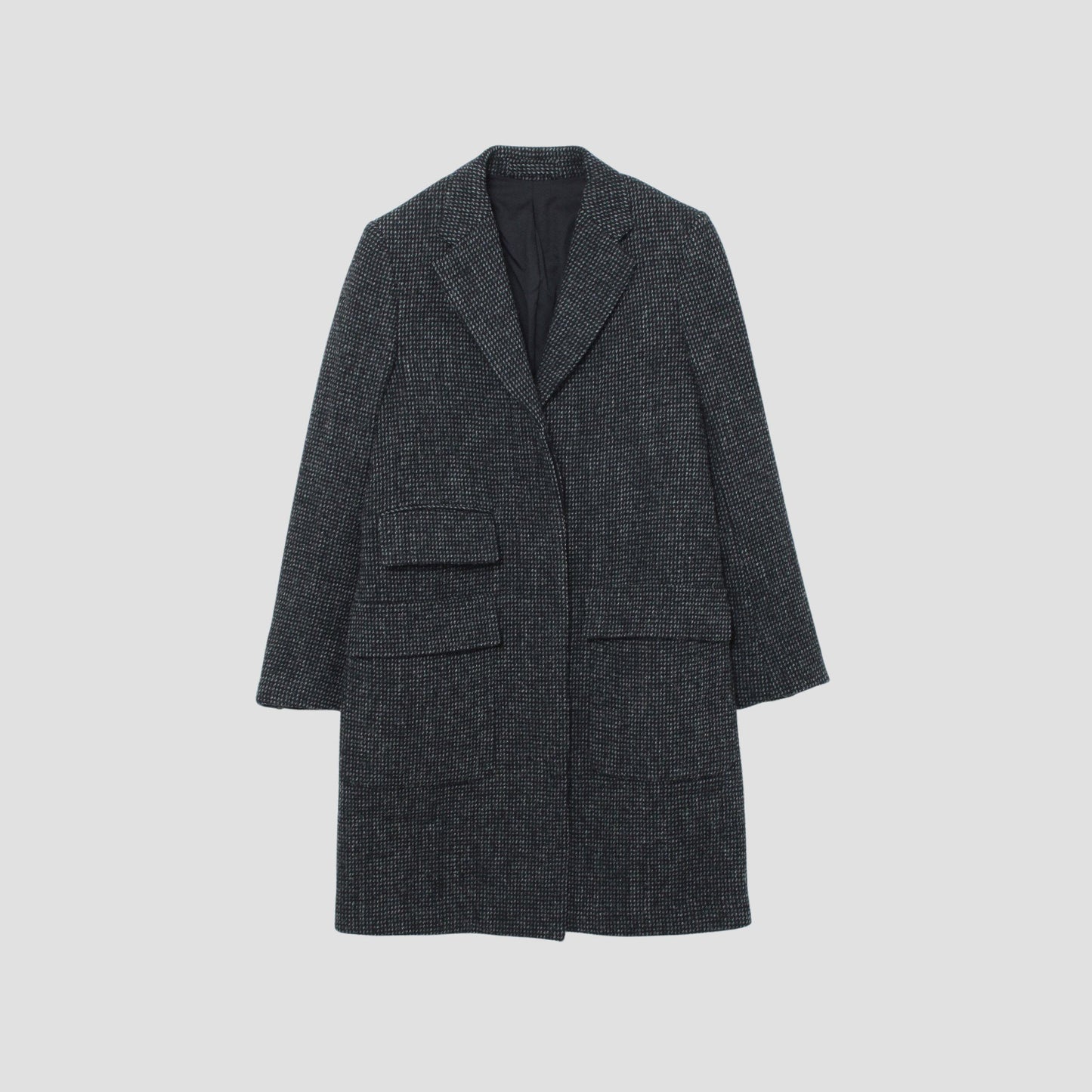 GRID HARRIS TWEED COAT