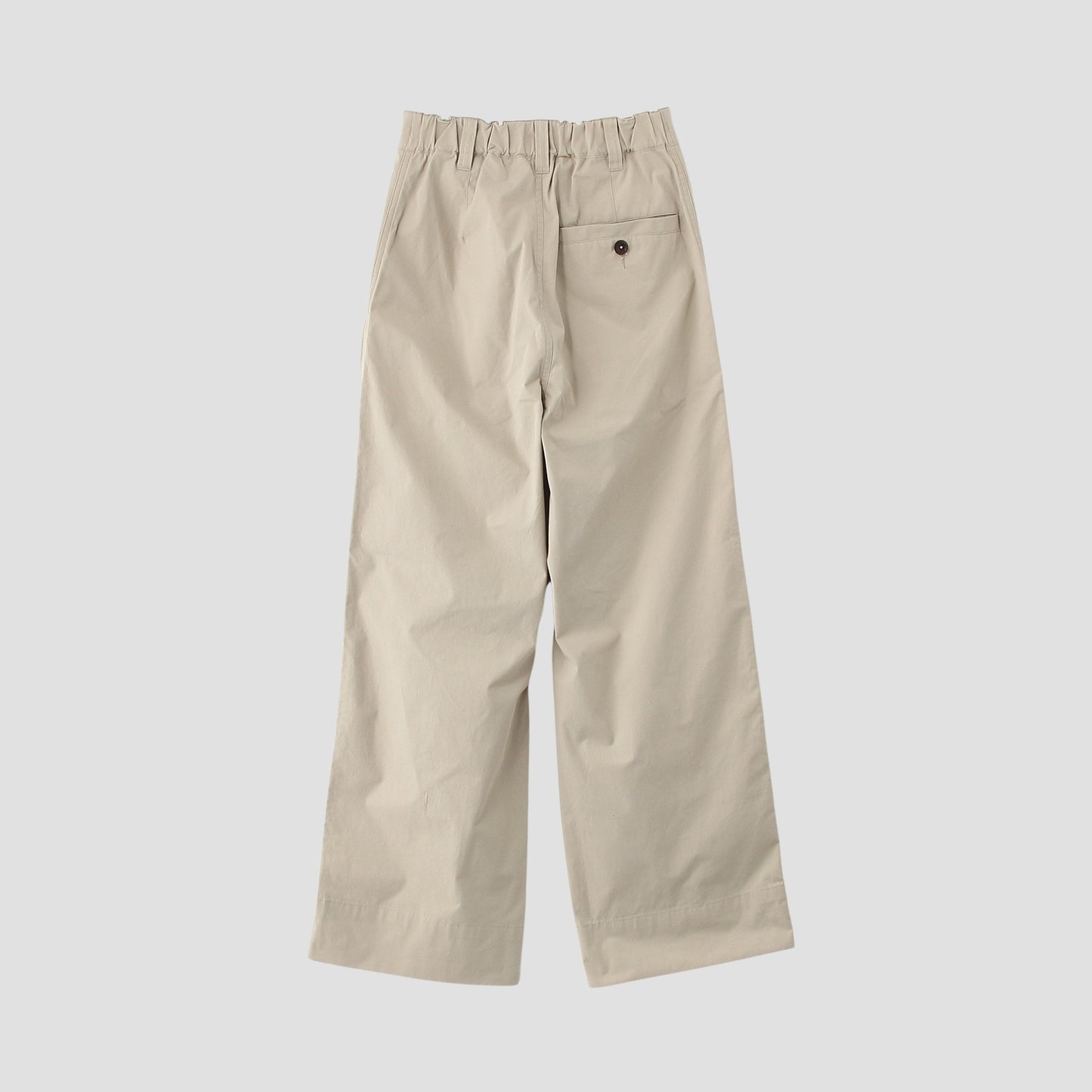 VINTAGE COTTON PLAINWEAVE TROUSERS