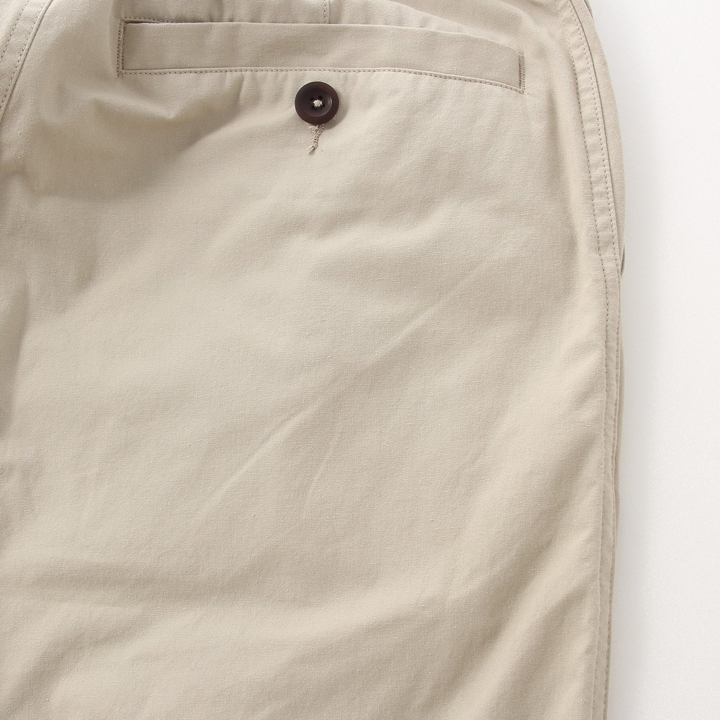 VINTAGE COTTON PLAINWEAVE TROUSERS