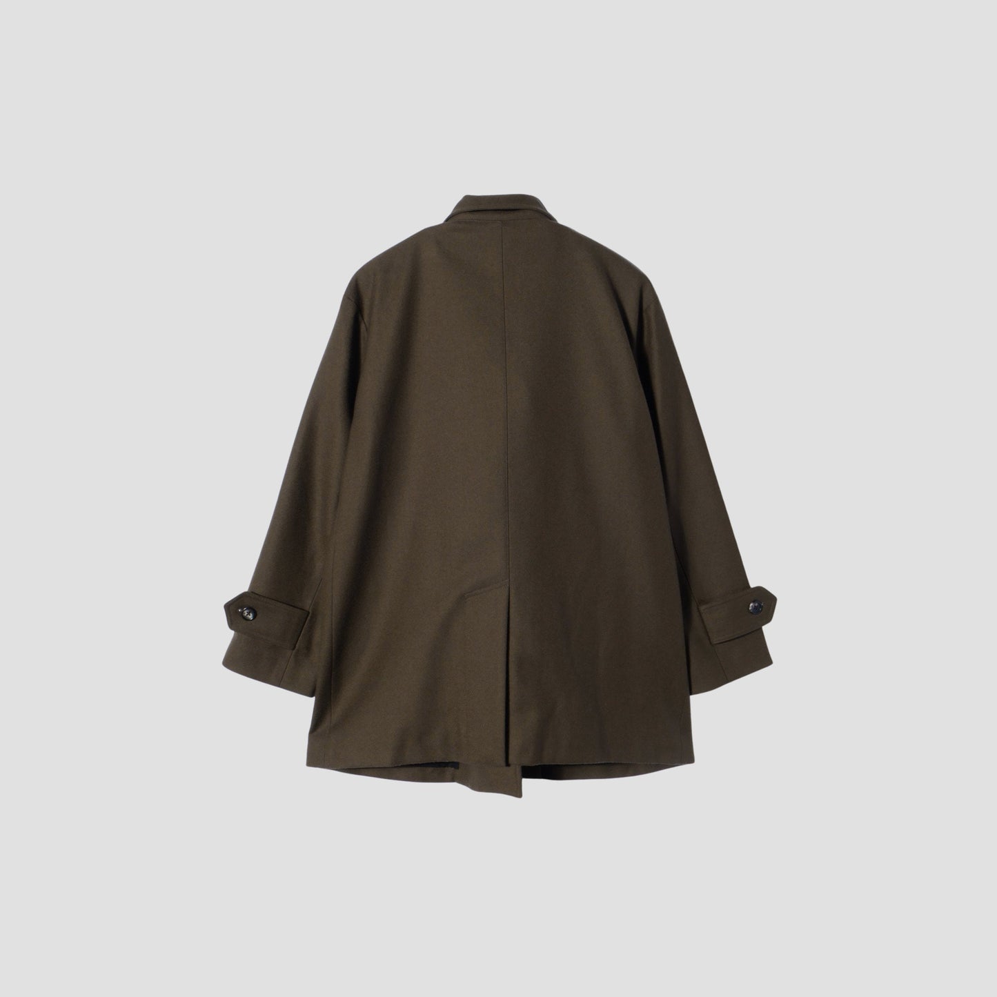 MILLED SERGE COAT