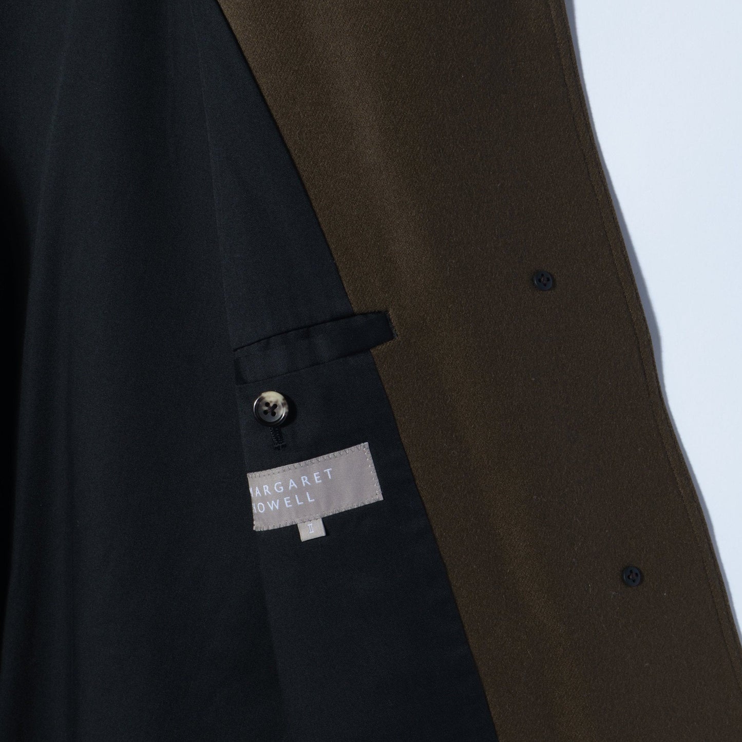 MILLED SERGE COAT