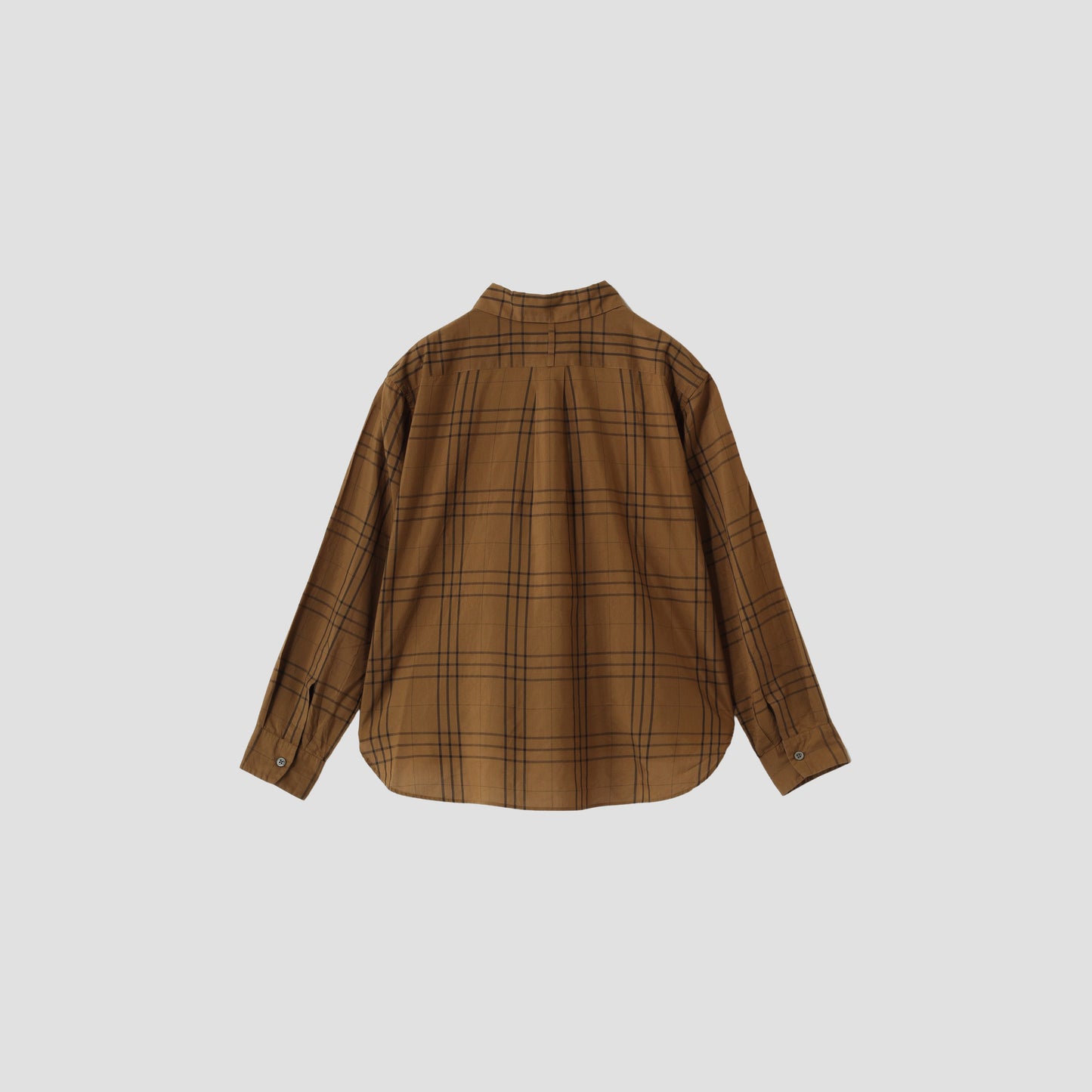 COTTON SILK CHECK SHIRT
