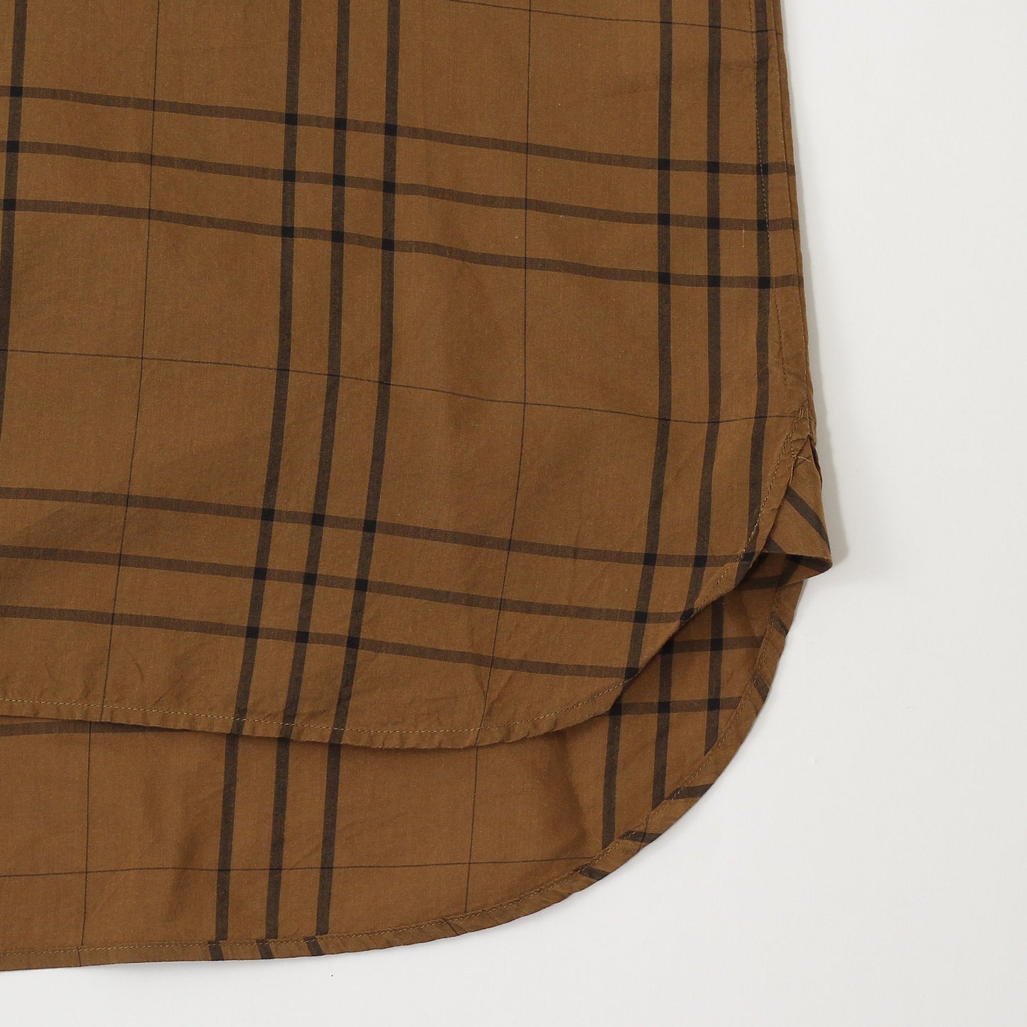 COTTON SILK CHECK SHIRT