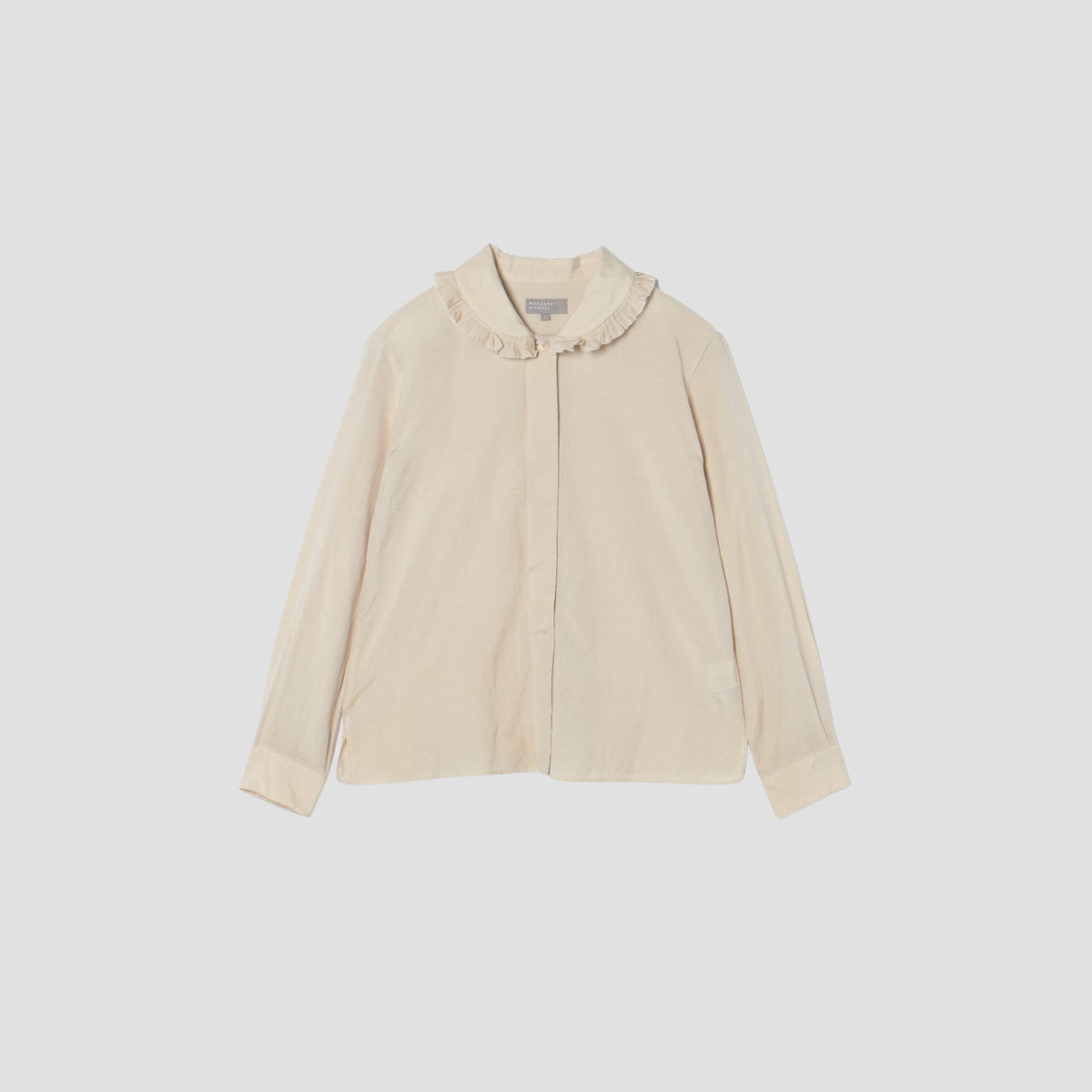 SILK COTTON PLAIN WEAVE SHIRT