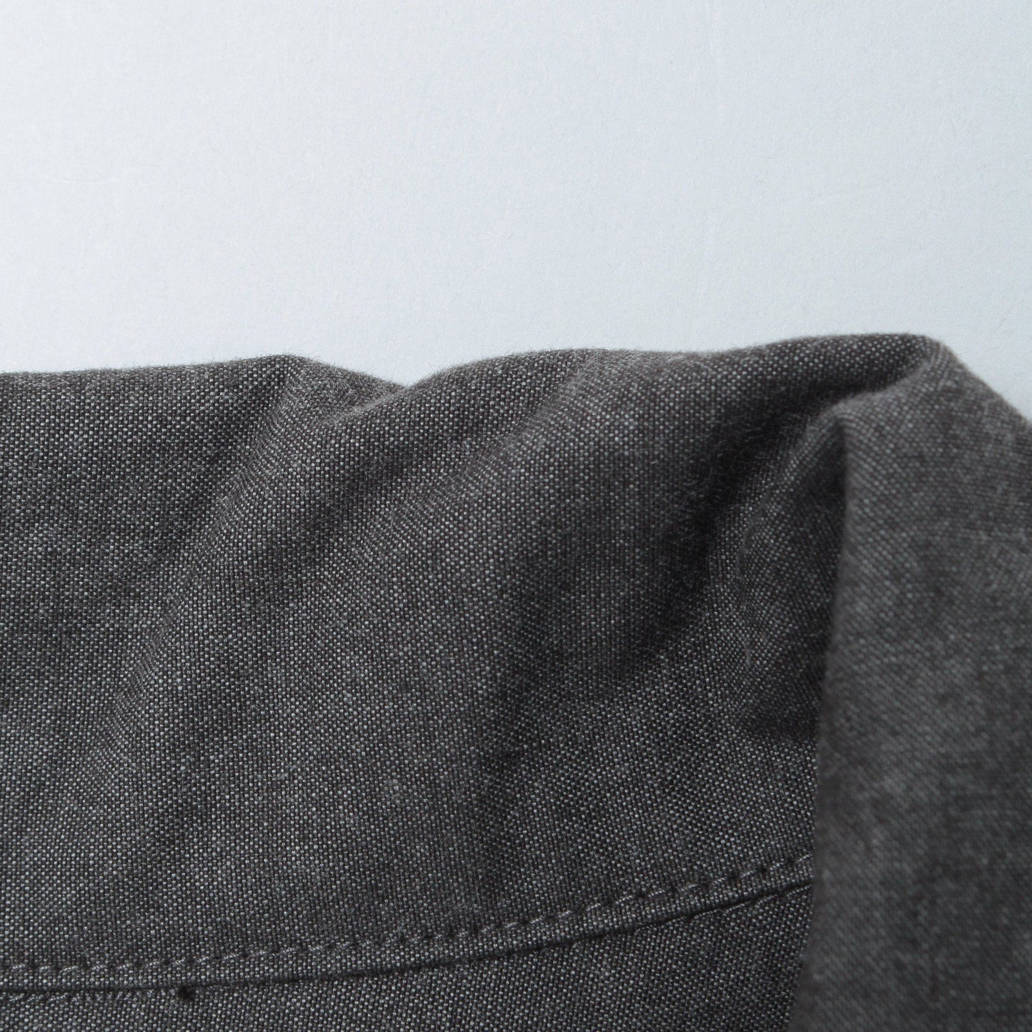 MELANGE COTTON CHAMBRAY DRESS