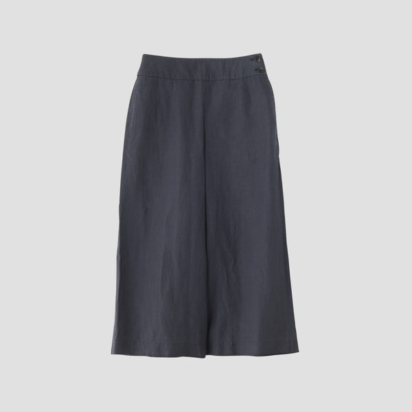 HIGH DENSE LINEN TROUSERS