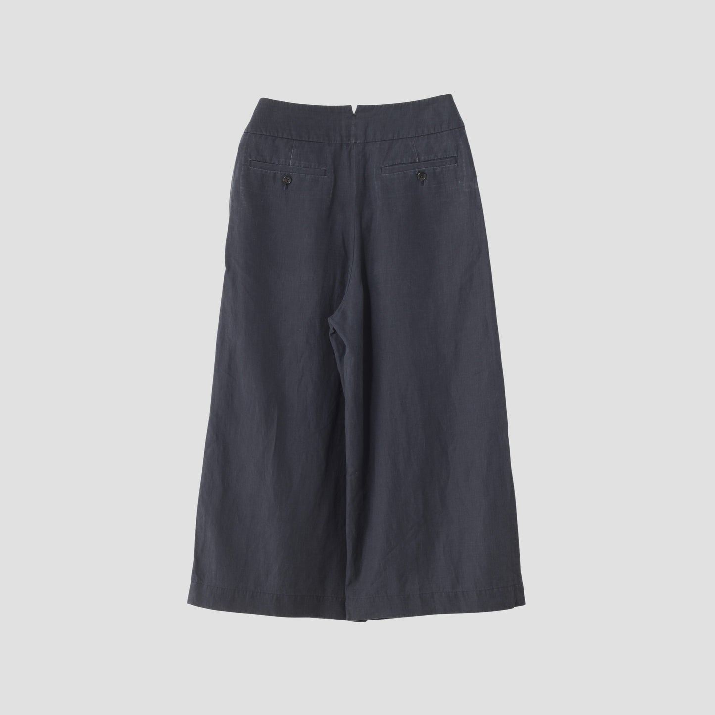 HIGH DENSE LINEN TROUSERS