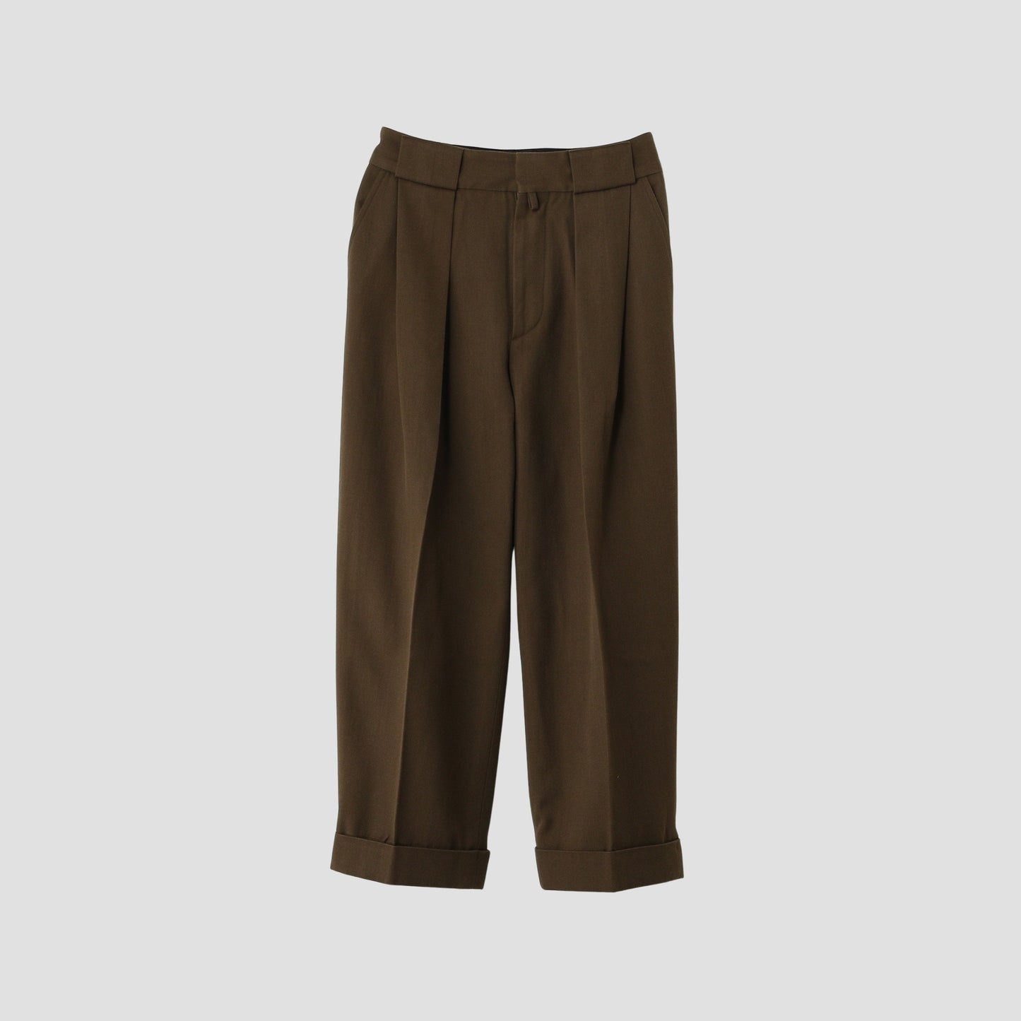WOOL COTTON TROUSERS
