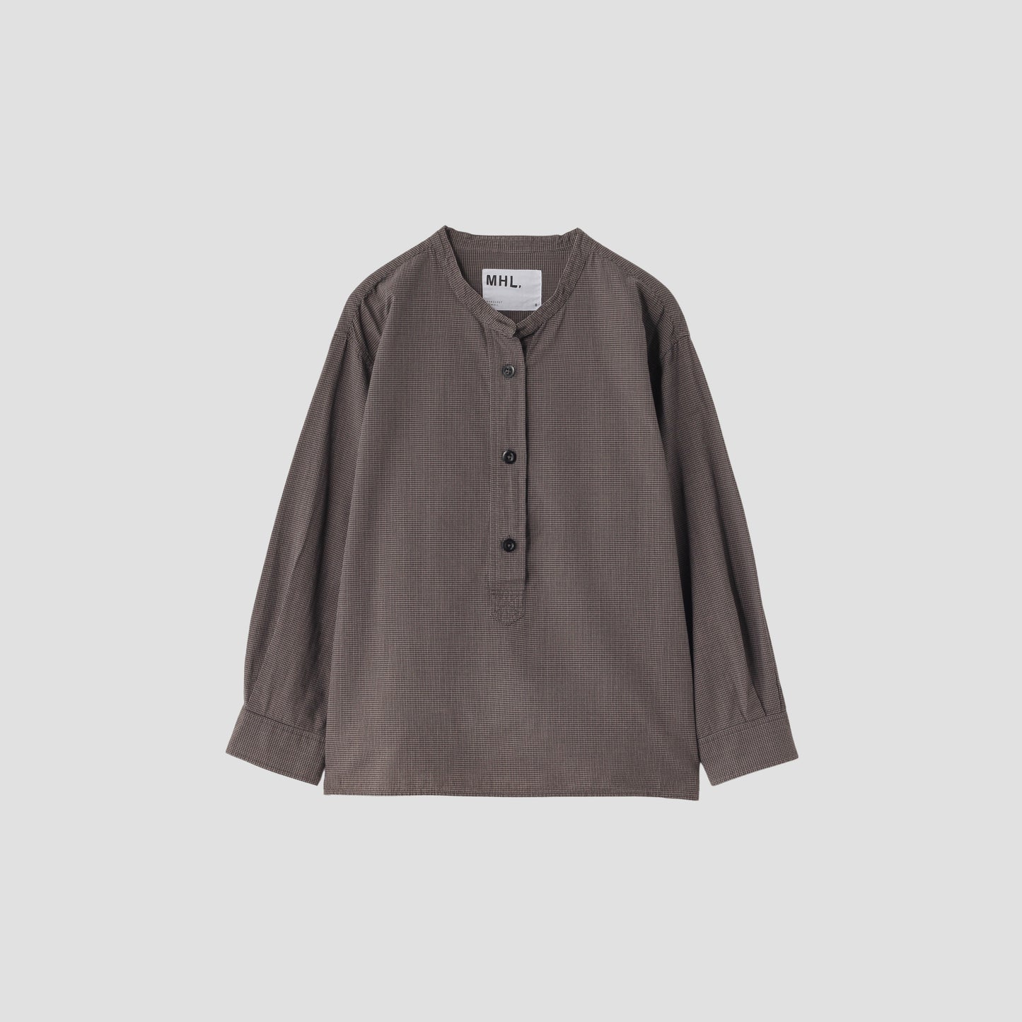 TINY GINGHAM COTTON SHIRT